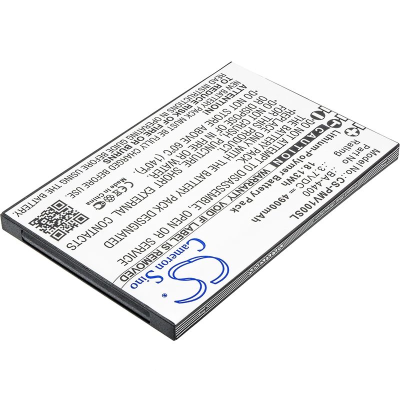 Li-Polymer Battery fits Lawmate, Pv-1000, Pv-1000 Neo, Pv-1000 Touch 3.7V, 4900mAh Remote Control Cameron Sino Technology Limited