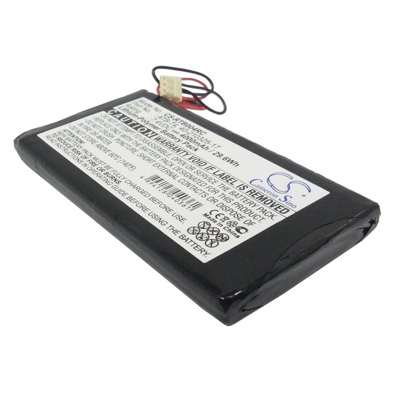 Li-polymer Battery Fits Rti, T4, T4 Touch Panel, Zig Bee 7.4v, 4000mah Remote Control Cameron Sino Technology Limited