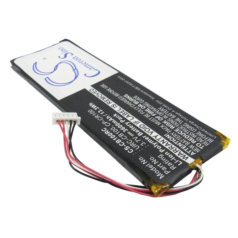Li-Polymer Battery fits Sonos, Controller Cb100, Controller Cr100, 3.7V, 3600mAh Remote Control Cameron Sino Technology Limited