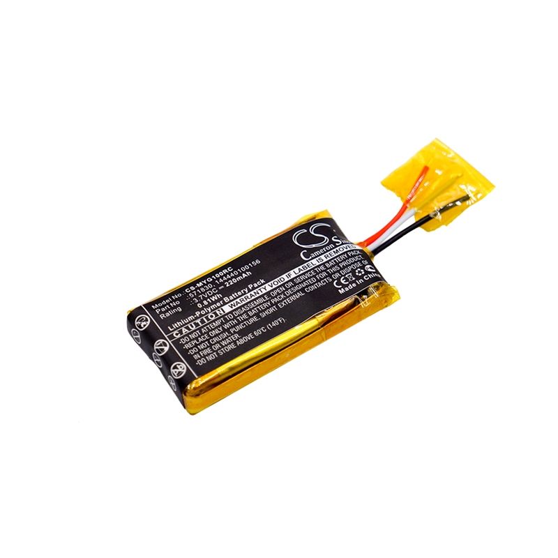 Li-Polymer Battery fits Myo, Gesture Control Armband, Myo 3.7V, 220mAh Remote Control Cameron Sino Technology Limited