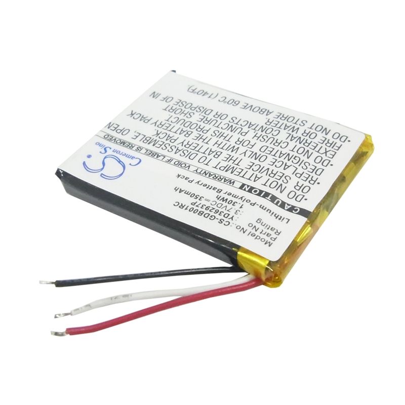 Li-polymer Battery Fits Gopro, Armte-001, Armte-002, Hero 3 3.7v, 350mah Remote Control Cameron Sino Technology Limited