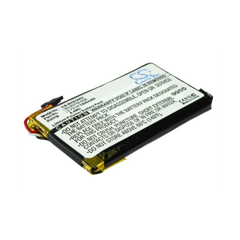 Li-Polymer Battery fits Nevo, Sl, Nevo 3.7V, 1200mAh Remote Control Cameron Sino Technology Limited
