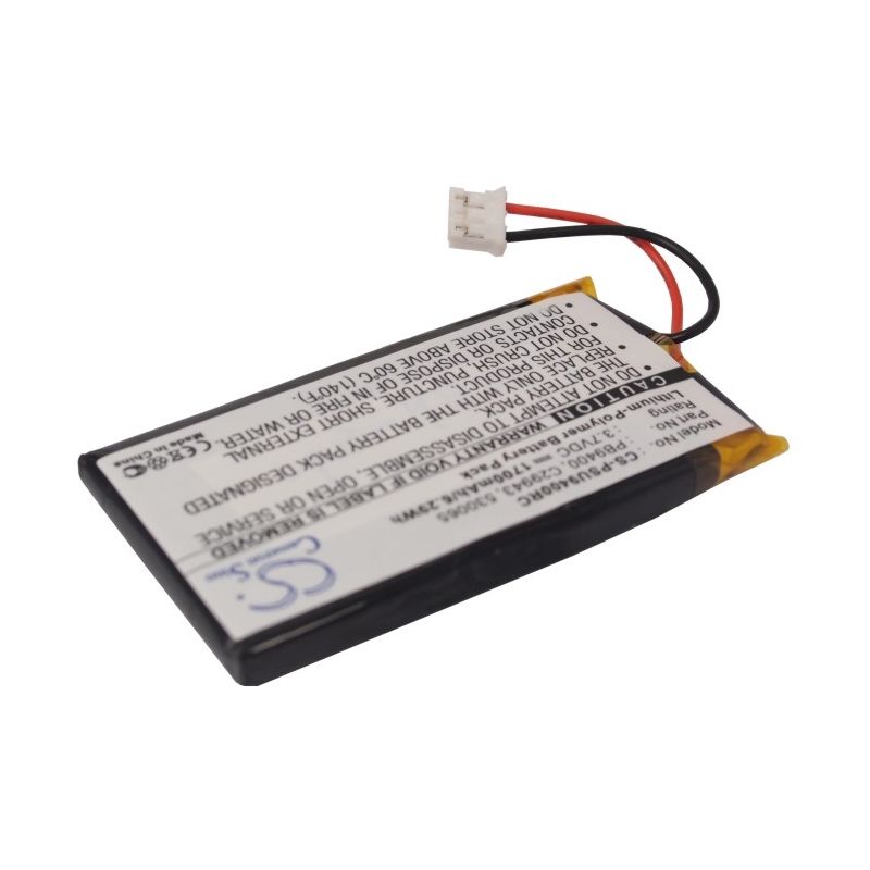 Li-Polymer Battery fits Philips, Pronto Tsu9300, Pronto Tsu-9300, Pronto Tsu9400 3.7V, 1700mAh Remote Control Cameron Sino Technology Limited
