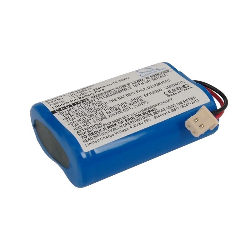 Li-ion Battery fits Lifeshield, Ls280, Wgc1000, 3.7V, 2800mAh Remote Control Cameron Sino Technology Limited