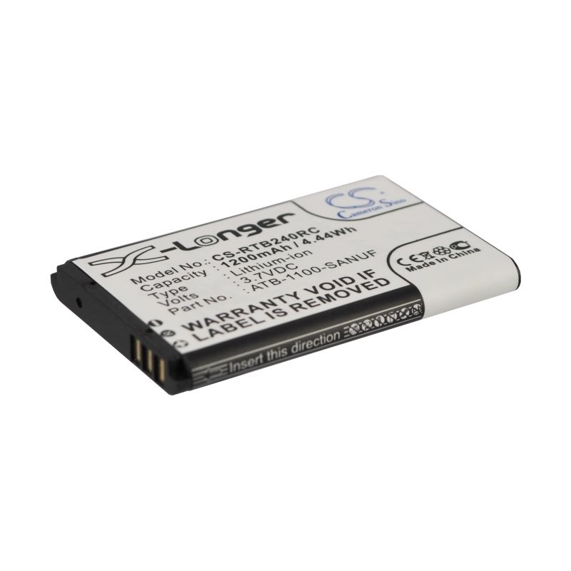 Li-ion Battery Fits Letv, Rc60tp6, S40, S50 3.7v, 1200mah Remote Control Cameron Sino Technology Limited