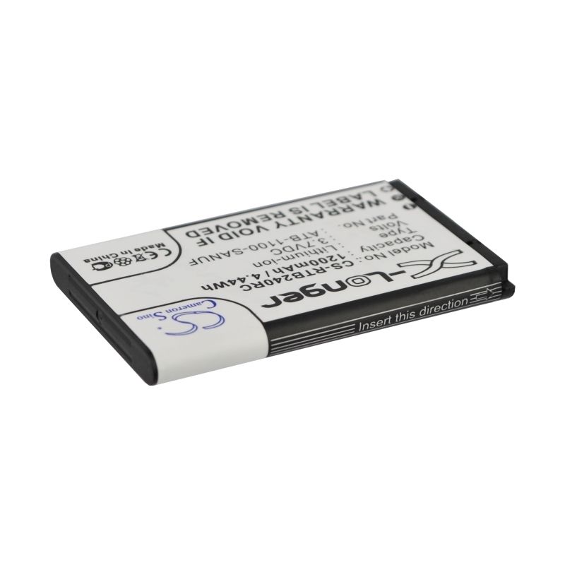 Li-ion Battery Fits Letv, Rc60tp6, S40, S50 3.7v, 1200mah Remote Control Cameron Sino Technology Limited