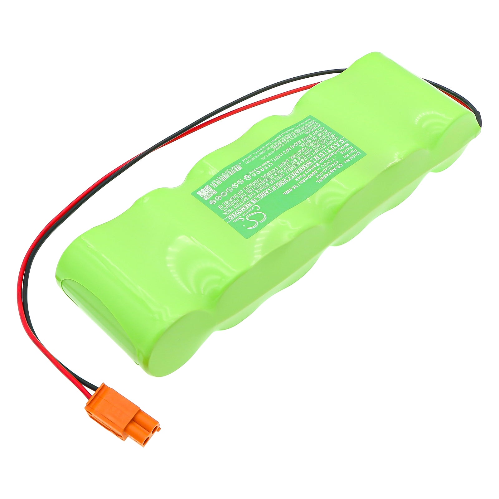 7.2V, Ni-CD, 5000mAh, Battery fits ABB 001-4944026-4/S, 3HAB9307-1, 36Wh PLC Cameron Sino Technology Limited