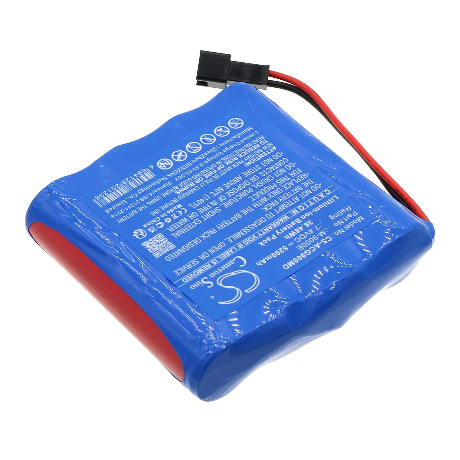 Li-ion, Medical Battery fits Aricon M9000e, M-9000e, 7.4V, 5200mAh Medical Cameron Sino Technology Limited