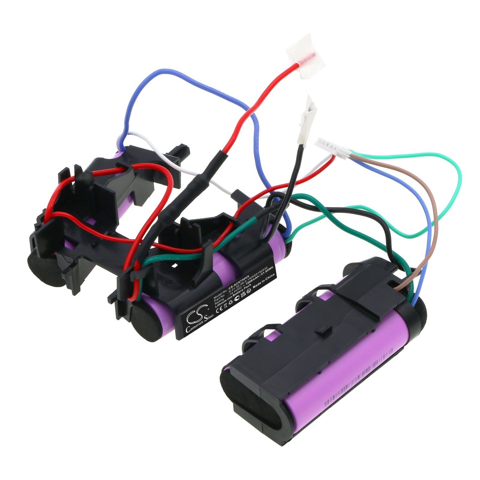 Li-ion, Vacuum Battery fits Aeg 900273788, 900273789, 14.4V, 1500mAh Vacuum Cameron Sino Technology Limited
