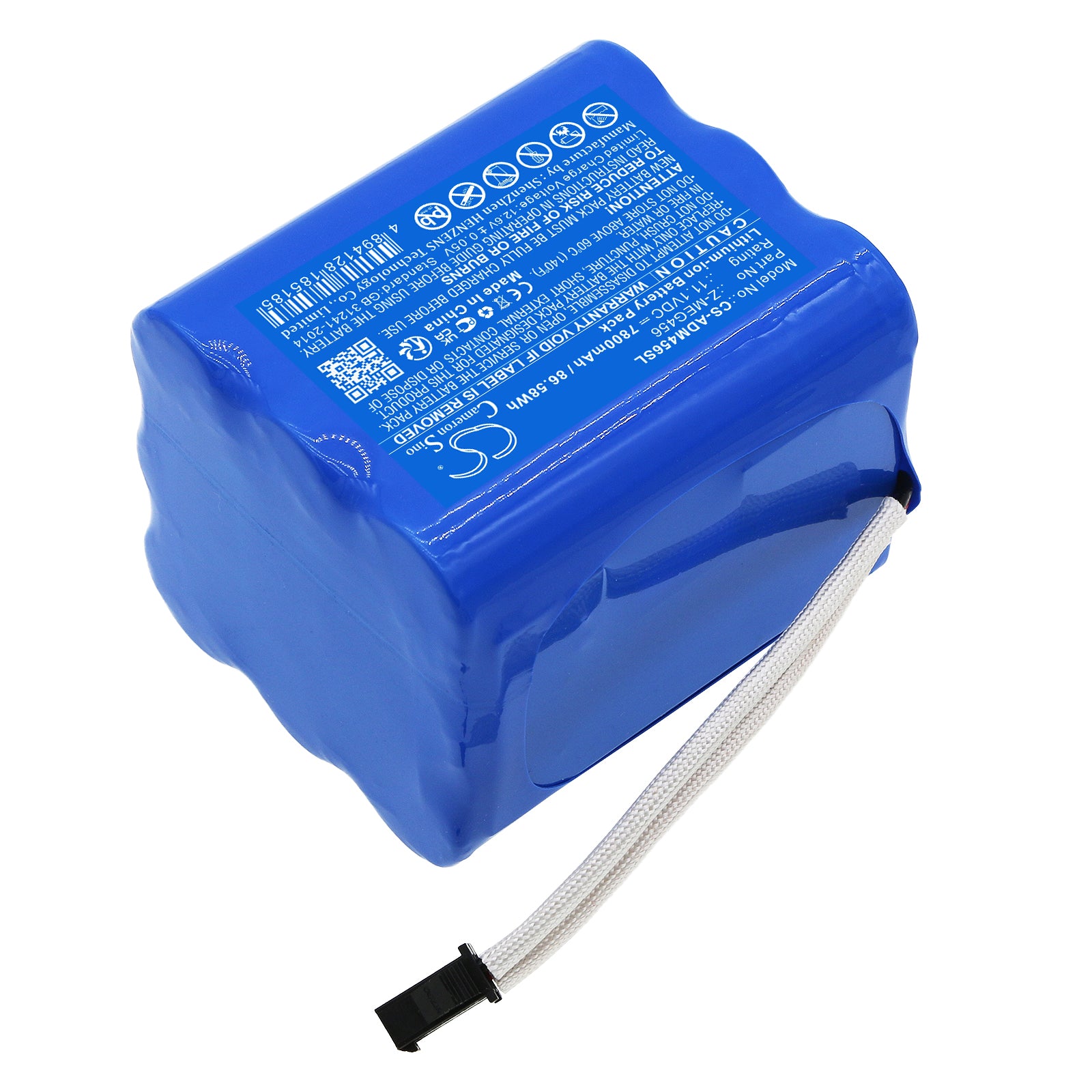Li-ion, Lighting & Studio Battery fits American Dj Mega Qplus Go, 11.1V, 7800mAh Lighting & Studio Cameron Sino Technology Limited