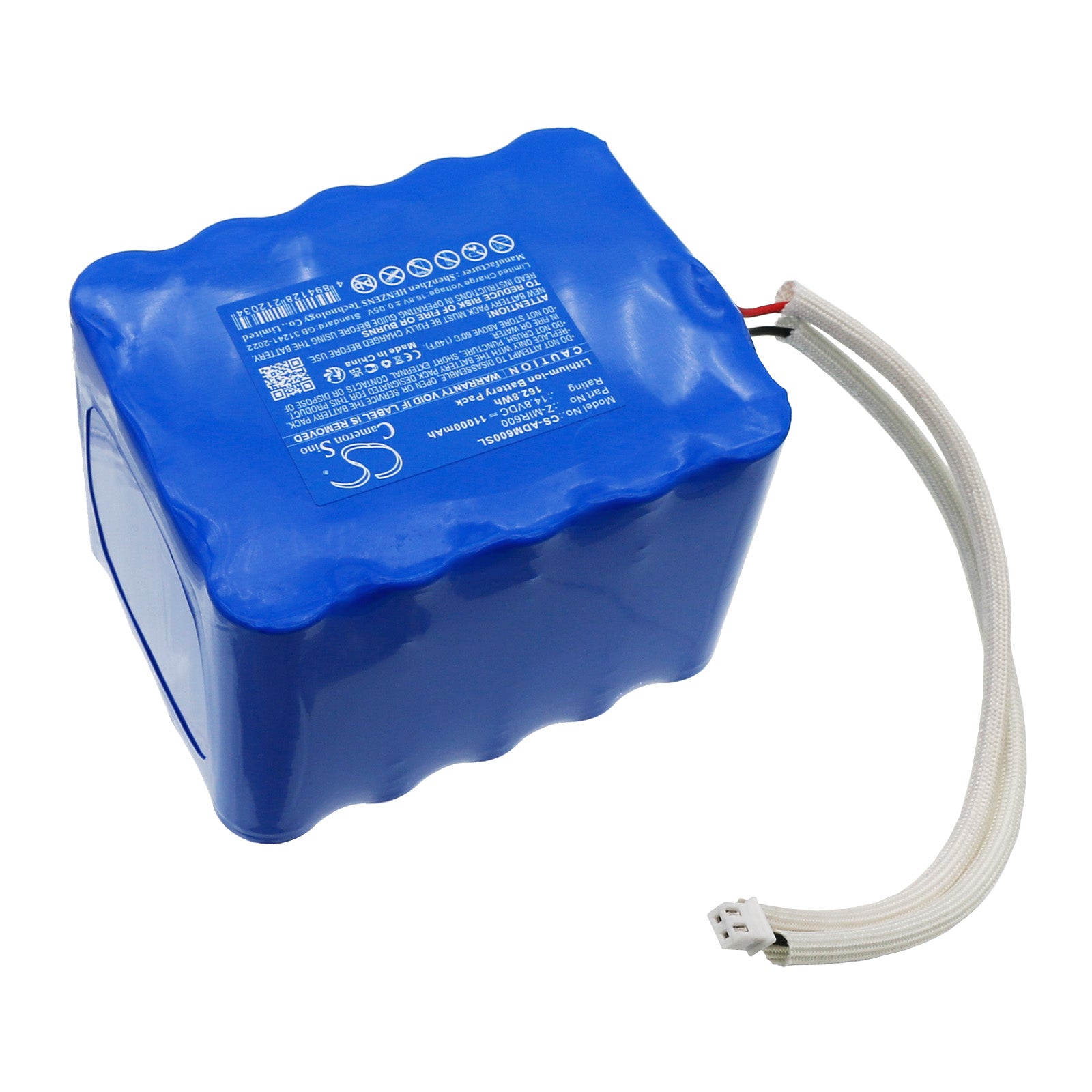 14.8V, Li-ion, 11000mAh, Battery fits American DJ Mirage Q6 IP, 162.8Wh Lighting & Studio Cameron Sino Technology Limited
