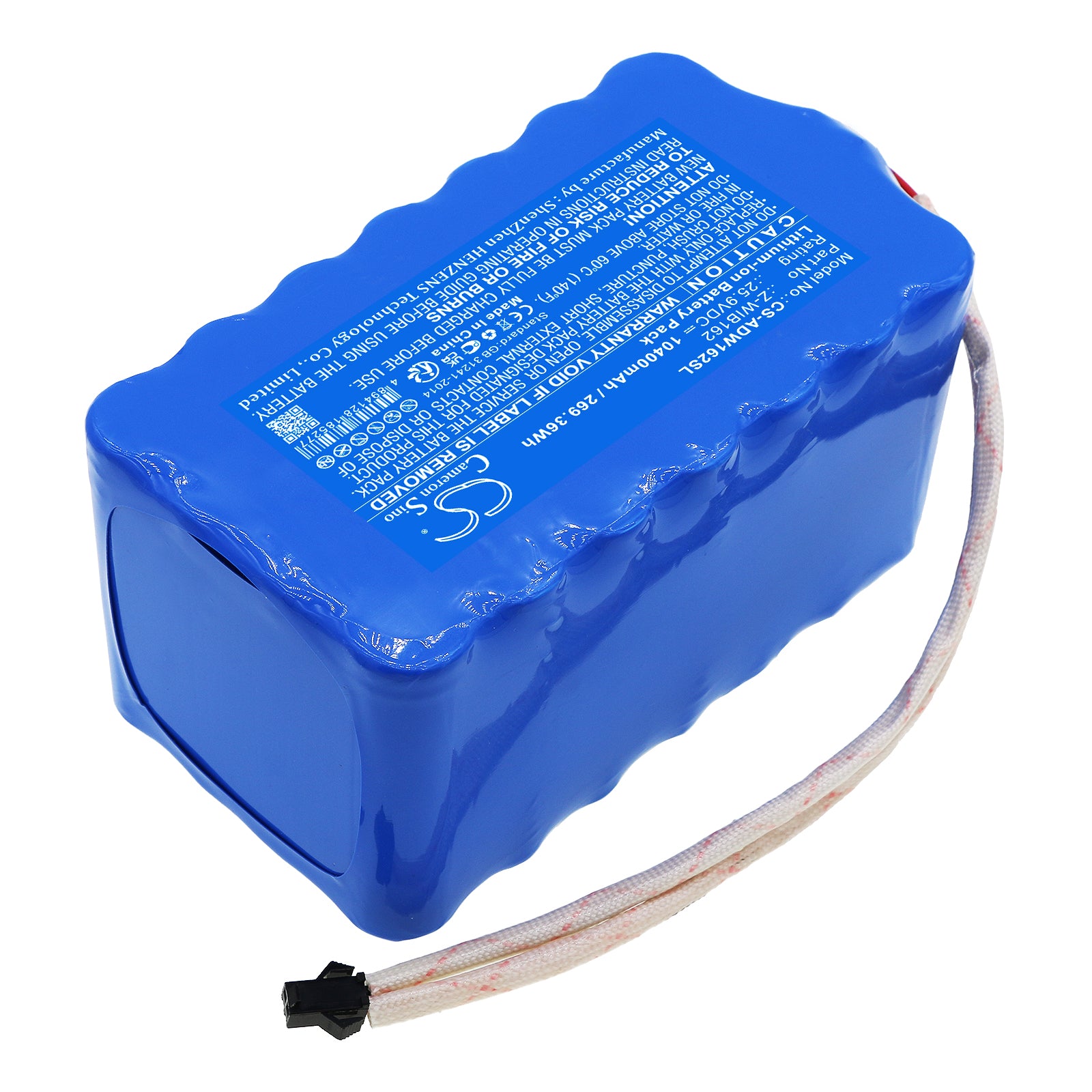 Li-ion, Lighting & Studio Battery fits American Dj Wifly Exr Hex Par, 25.9V, 10400mAh Lighting & Studio Cameron Sino Technology Limited