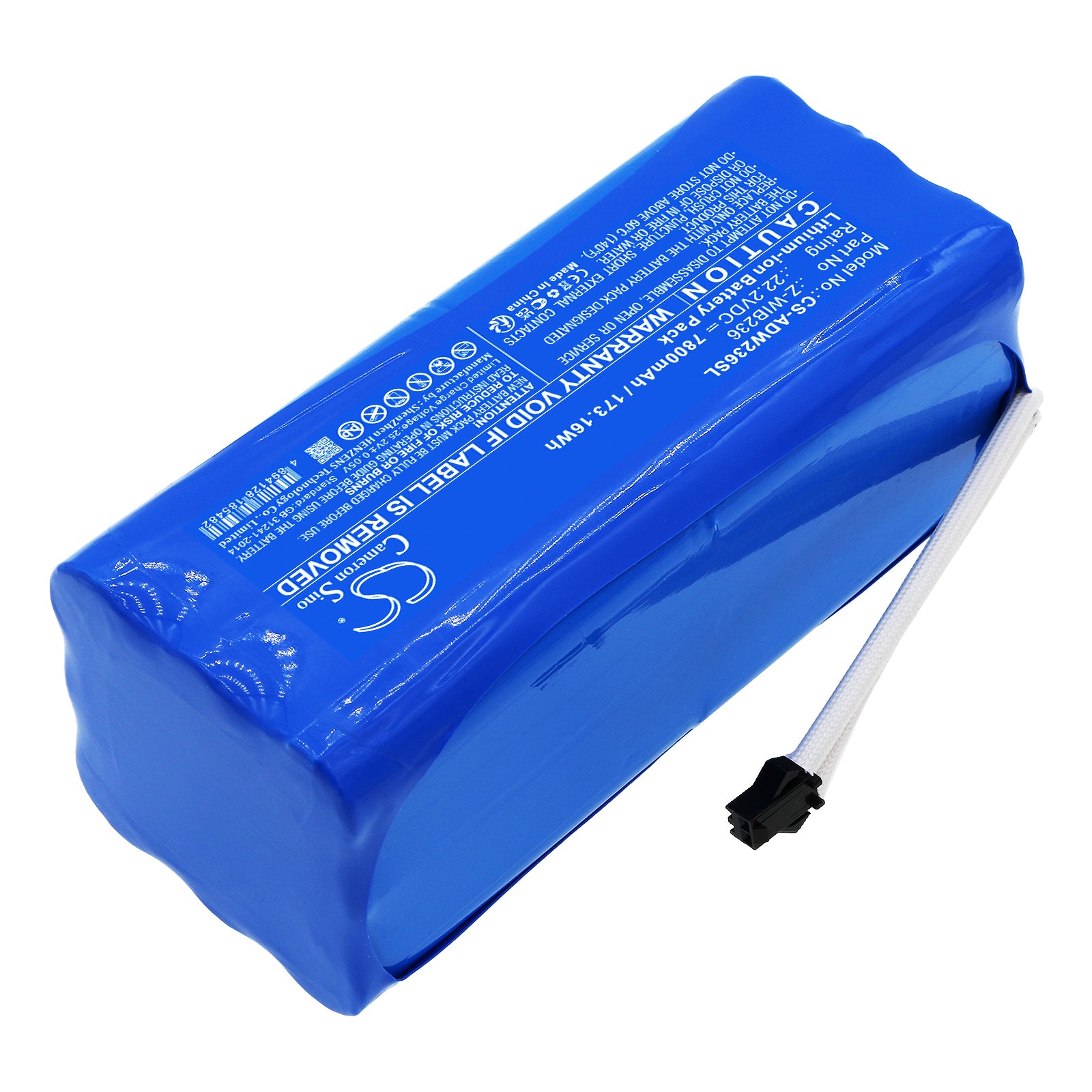 Li-ion, Lighting & Studio Battery fits American Dj Wifly Bar Qa5, 22.2V, 7800mAh Lighting & Studio Cameron Sino Technology Limited