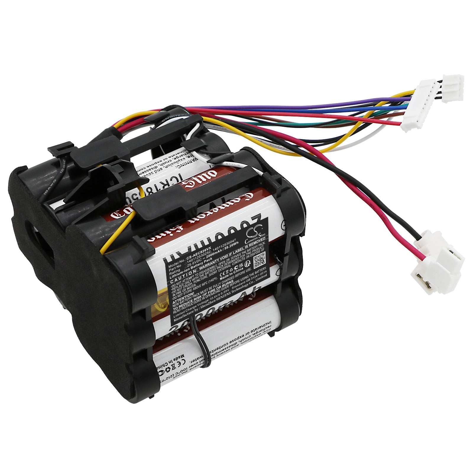 Li-ion, Vacuum Battery fits Aeg 90027881001, 90027881101, 29.6V, 2000mAh Vacuum Cameron Sino Technology Limited