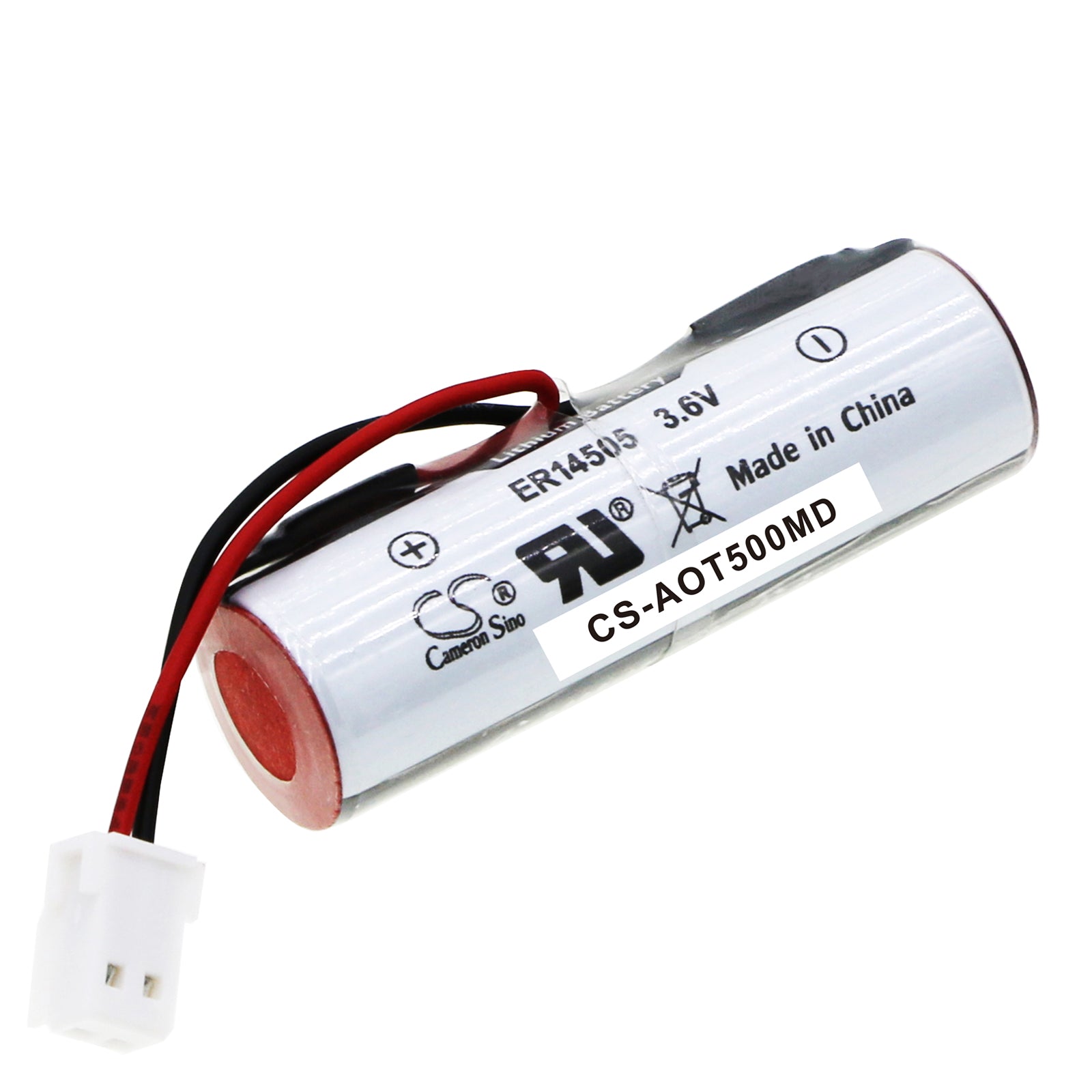 Li-SOCl2, Medical Battery fits Aeroscout T2-eb Sensor Tag, T5 Sensor Tag, 3.6V, 2700mAh Medical Cameron Sino Technology Limited