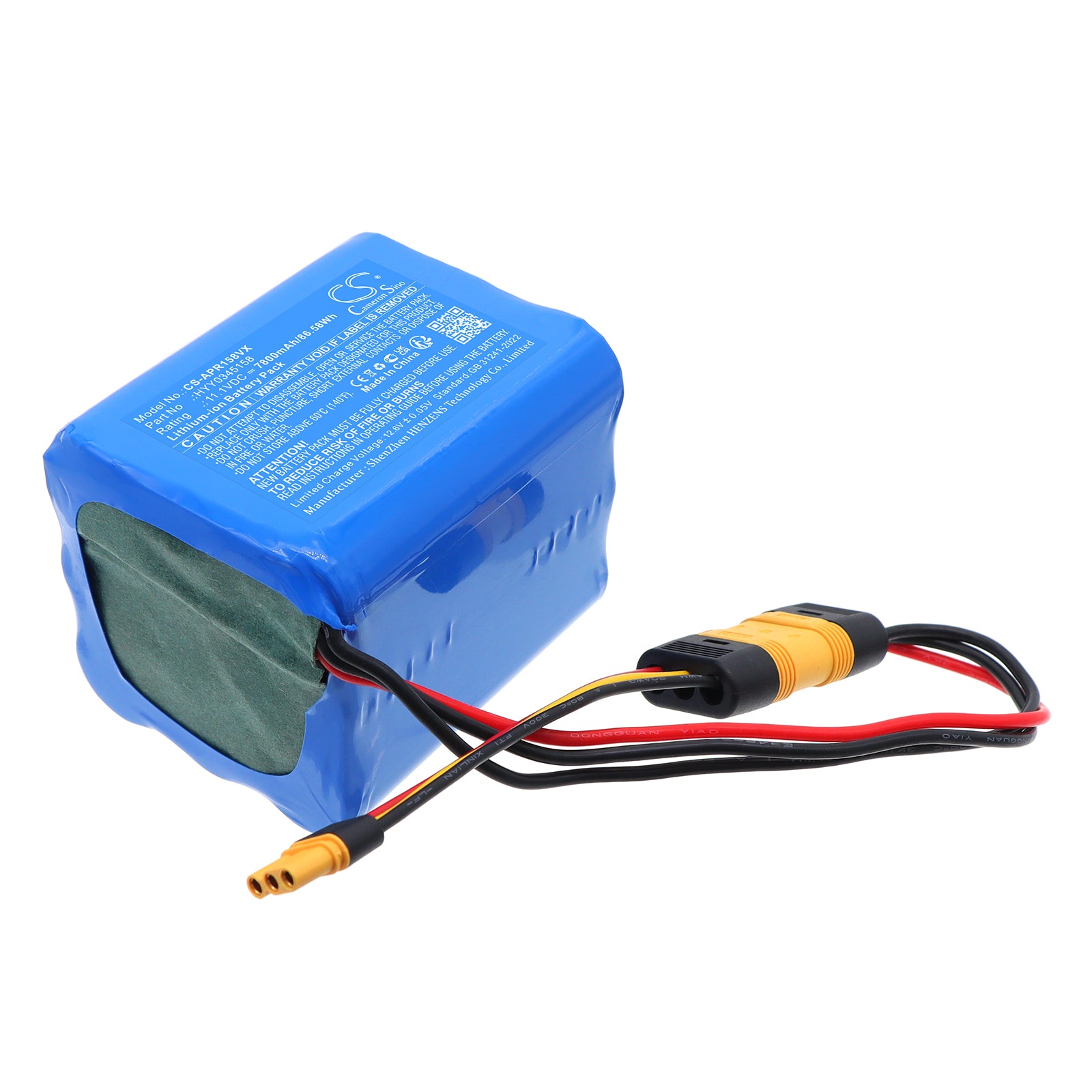 11.1V, Li-ion, 7800mAh, Battery fits Aiper Seagull Plus Pool Vacuum, 86.58Wh Robotic Pool Cleaner Cameron Sino Technology Limited