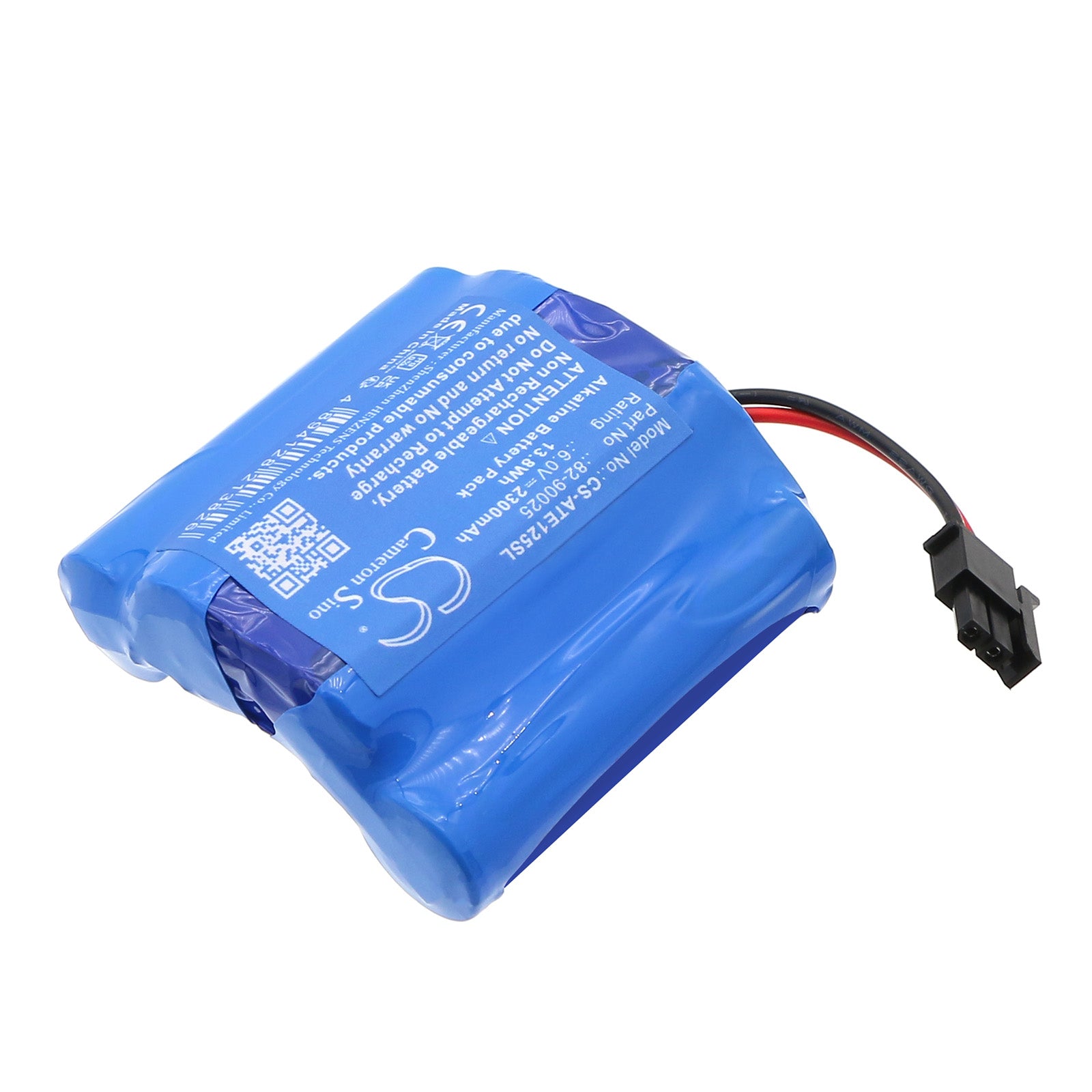 6V, Alkaline, 2300mAh, Battery fits ATS Electro-Lube 125cc Ultimate Luber, 60cc Ultimate Luber, 13.8Wh Equipment, Survey, Test Cameron Sino Technology Limited