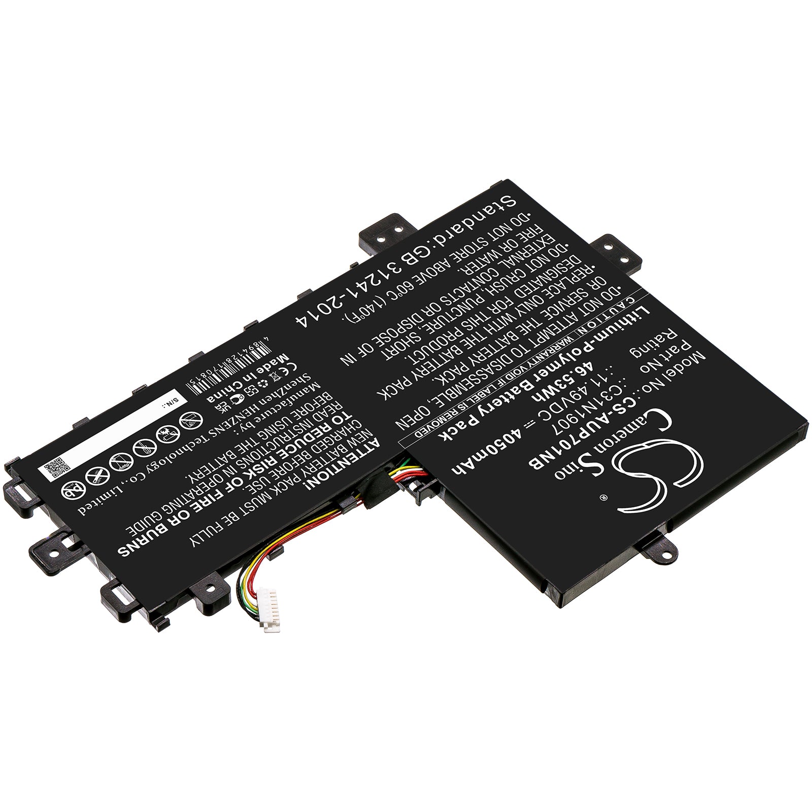 Li-Polymer, Notebook, Laptop Battery fits Asus Business P1701da, Business P1701da-au017r, 11.49V, 4050mAh Notebook, Laptop Cameron Sino Technology Limited