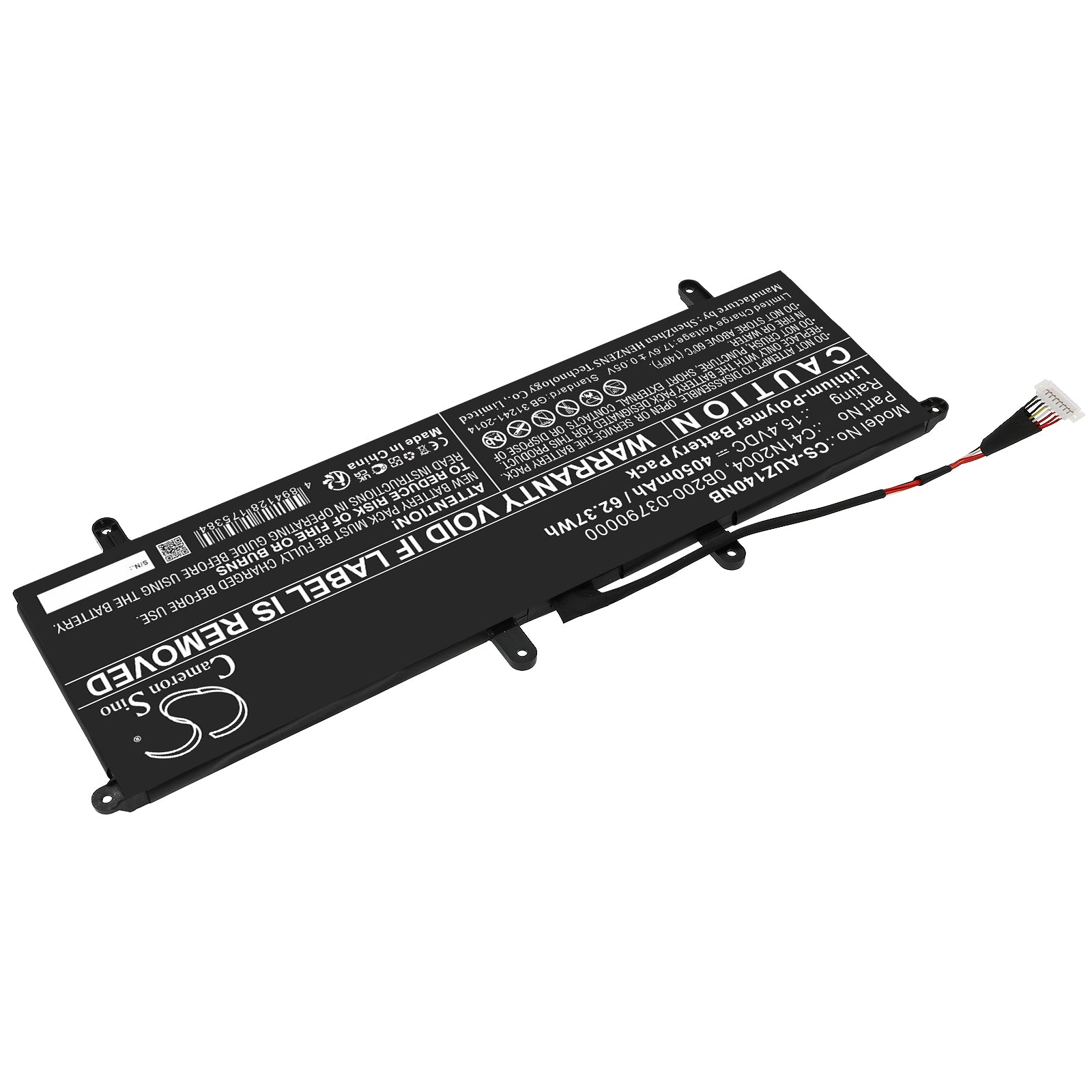 Li-Polymer, Notebook, Laptop Battery fits Asus Zenbook Duo 14 Ux482, Zenbook Duo 14 Ux482ea, 15.4V, 4050mAh Notebook, Laptop Cameron Sino Technology Limited