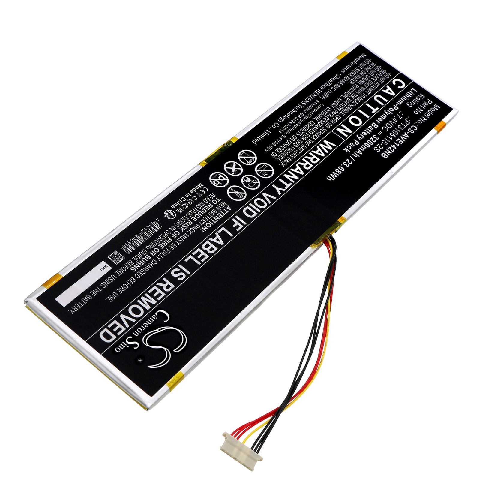 Li-Polymer, Notebook, Laptop Battery fits Avita Essential Ne14a2, 7.4V, 3200mAh Notebook, Laptop Cameron Sino Technology Limited