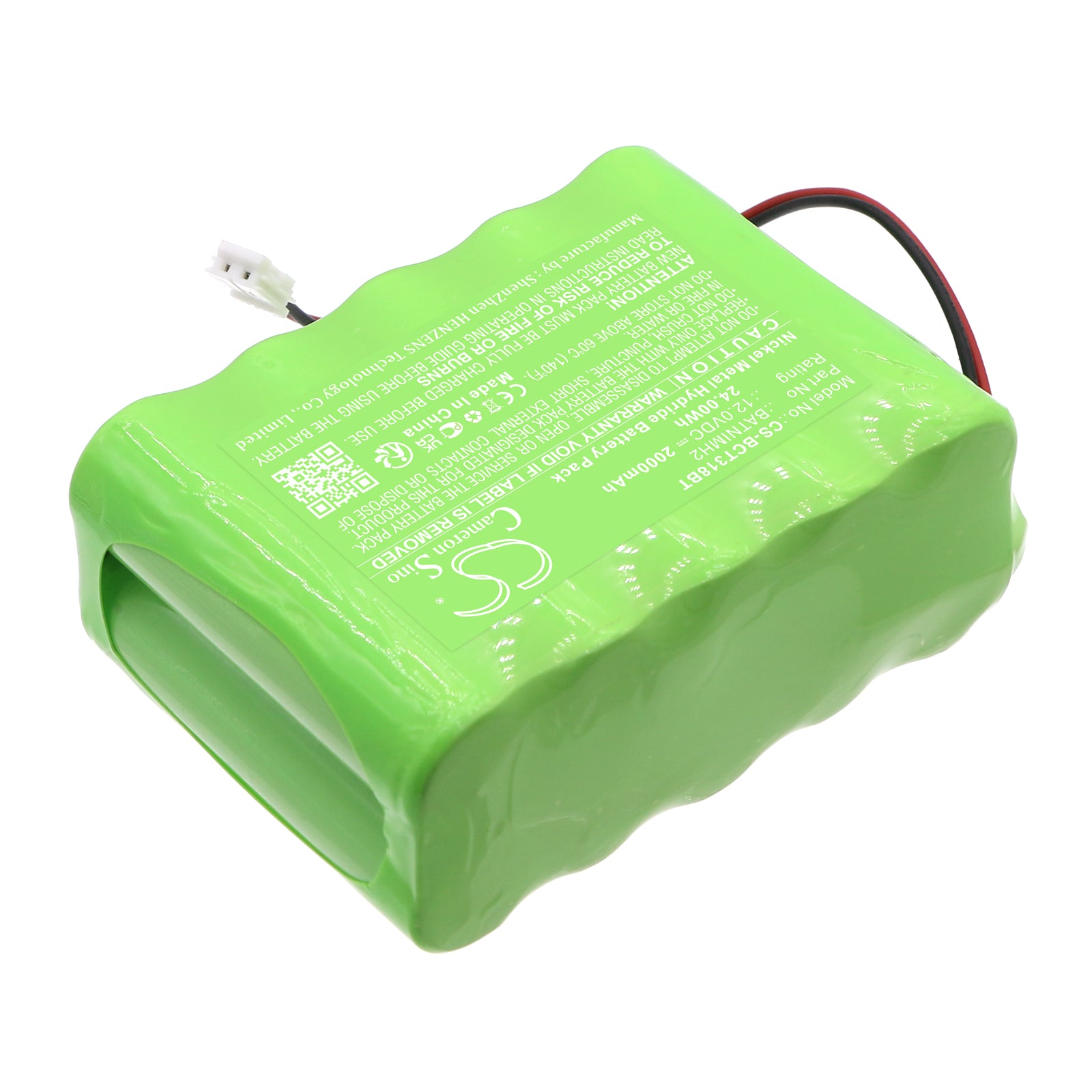 Ni-MH, Alarm System Battery fits Daitem 318-16d, Es318-22f, 12.0V, 2000mAh Alarm System Cameron Sino Technology Limited