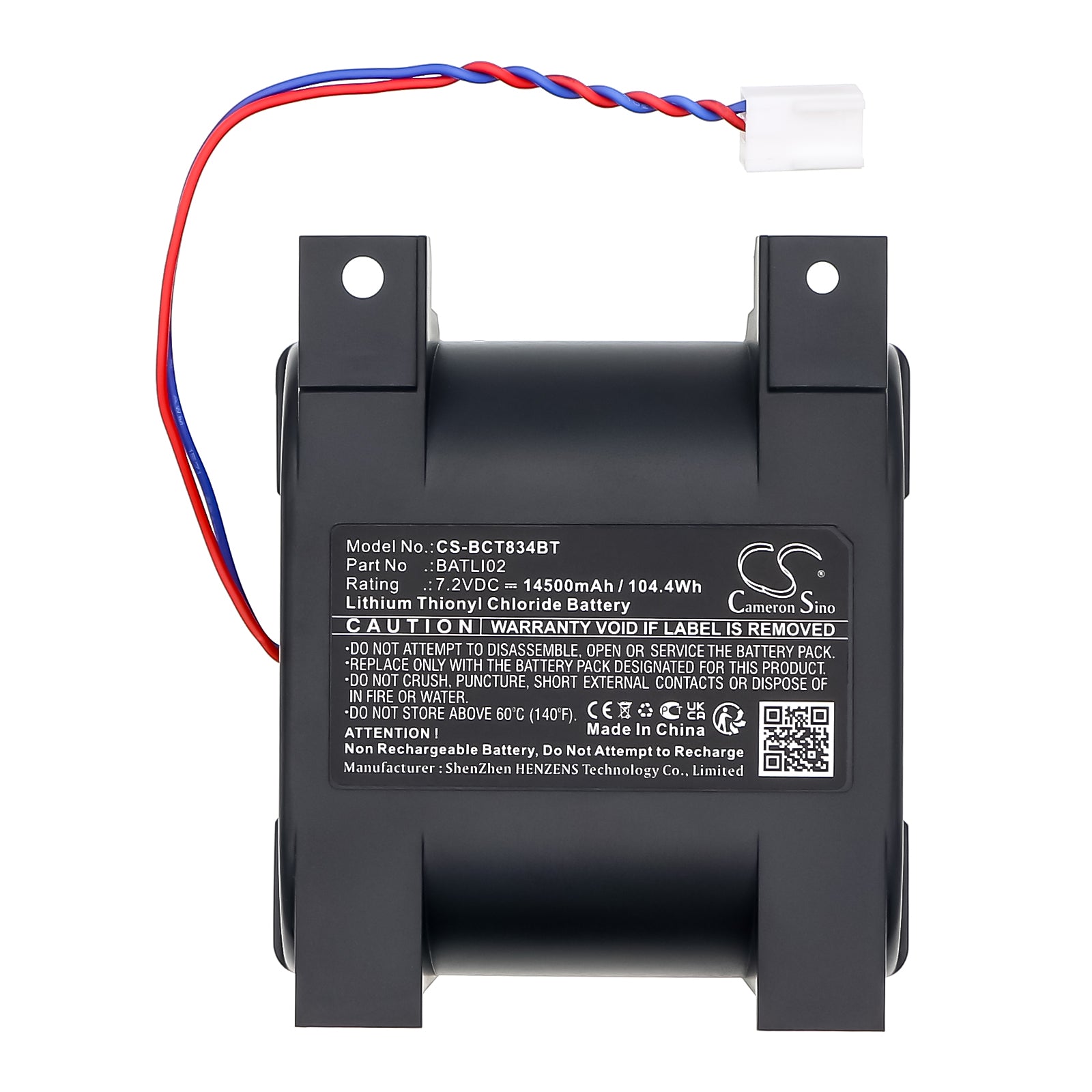 7.2V Li-SOCl2 14500mAh Battery For Daitem 710-16X 710-21X Alarm System Cameron Sino Technology Limited