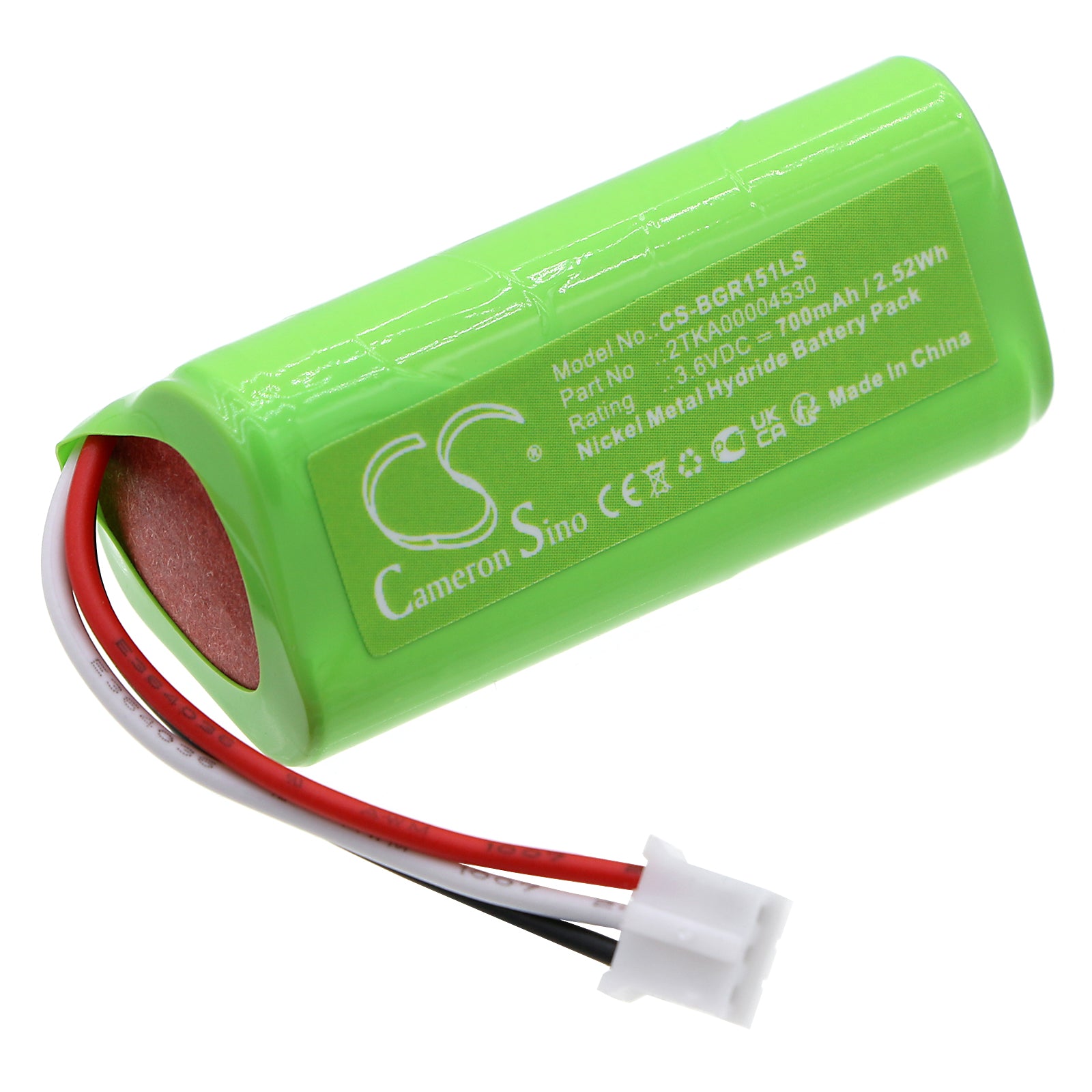 Ni-MH, Emergency Lighting Battery fits Busch-jaeger 1519 U, 1519/01, 3.6V, 700mAh Emergency Lighting Cameron Sino Technology Limited