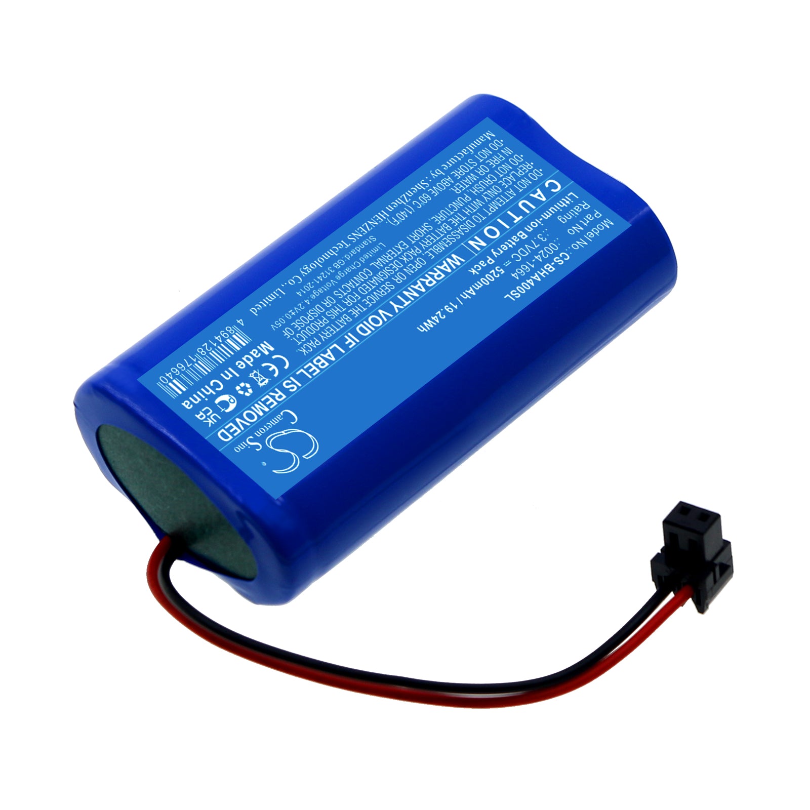Li-ion, Equipment, Survey, Test Battery fits Bacharach Pca-400, 3.7V, 5200mAh Equipment, Survey, Test Cameron Sino Technology Limited