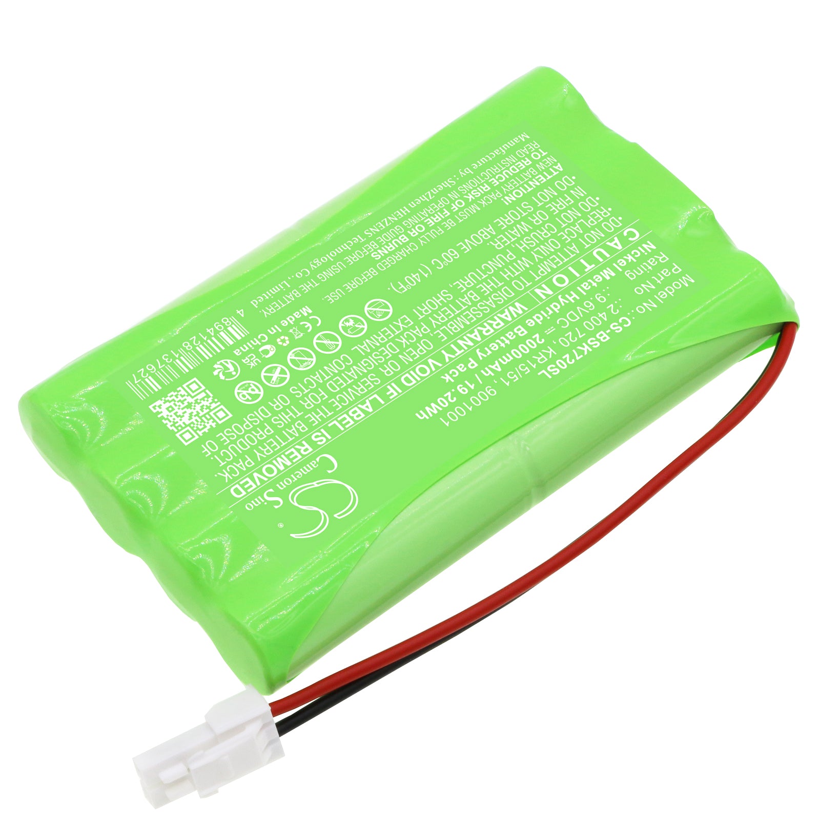 Ni-MH, Smart Home Battery fits Somfy Axovia 220b, Axovia 3s, 9.6V, 2000mAh Smart Home Cameron Sino Technology Limited