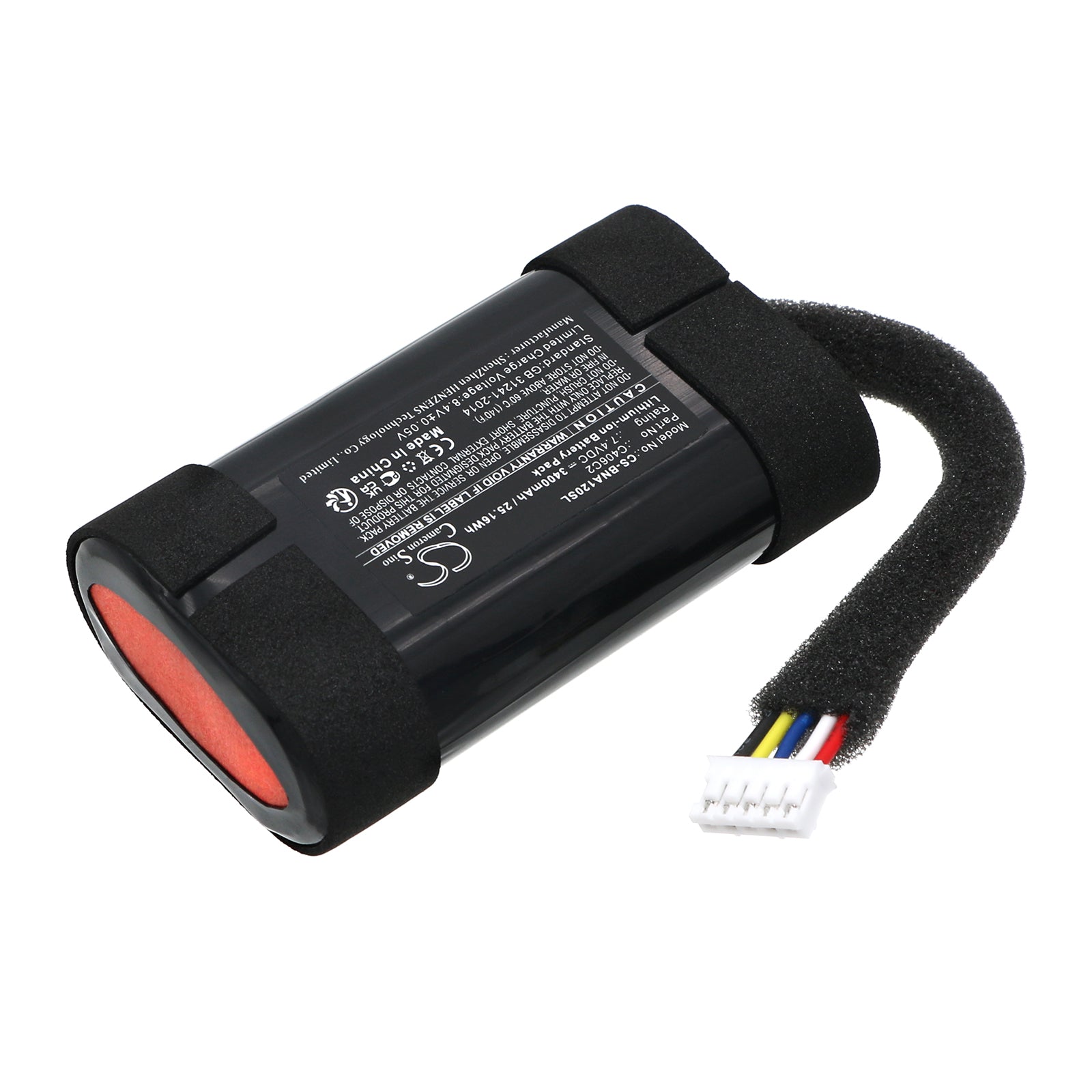 Li-ion, Speaker Battery fits Bang & Olufsen Beoplay A1 2nd Gen, 7.4V, 3400mAh Speaker Cameron Sino Technology Limited