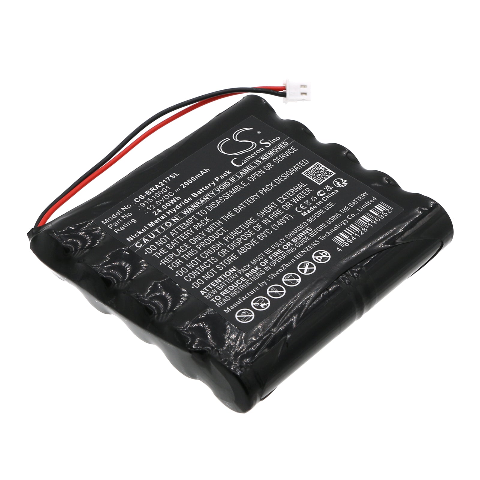 Ni-MH, Equipment, Survey, Test Battery fits Bora Achsmessgerät 217, 12.0V, 2000mAh Equipment, Survey, Test Cameron Sino Technology Limited