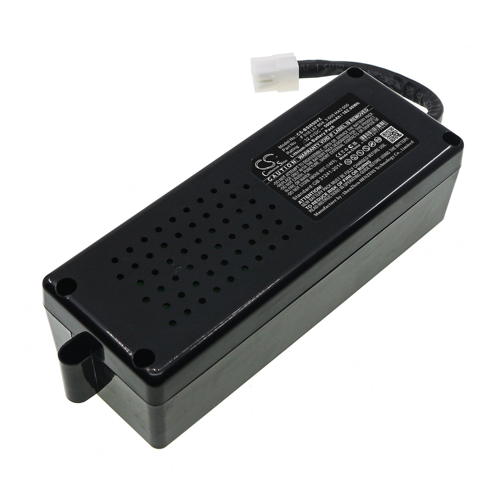 Li-ion, Lawn Mowers Battery fits Bosch Indego 1000, Indego 10c, 32.4V, 5000mAh Lawn Mowers Cameron Sino Technology Limited