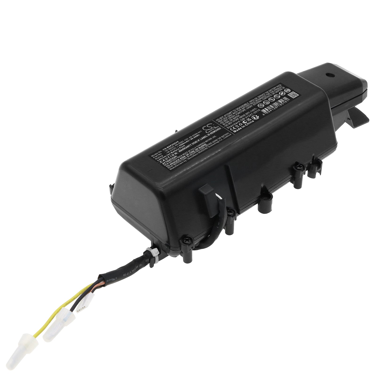Li-ion, Vacuum Battery fits Bissell 1625756, 2554, 36.0V, 2500mAh Vacuum Cameron Sino Technology Limited