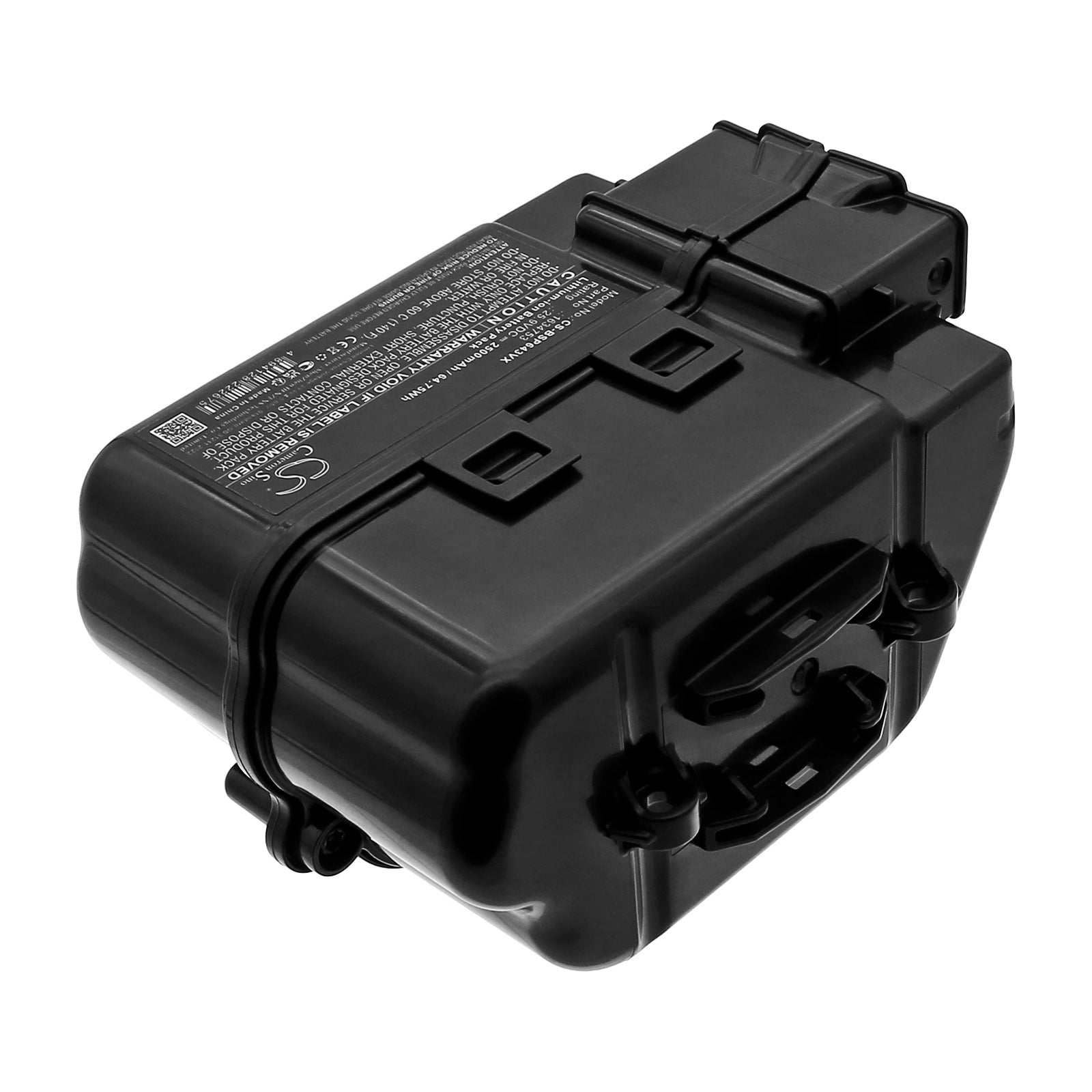 25.9V, Li-ion, 2500mAh, Battery fits Bissell 37643, SpinWave® + Vac All-in-One Powered Spin Mop and Vacuum, 64.75Wh Vacuum Cameron Sino Technology Limited