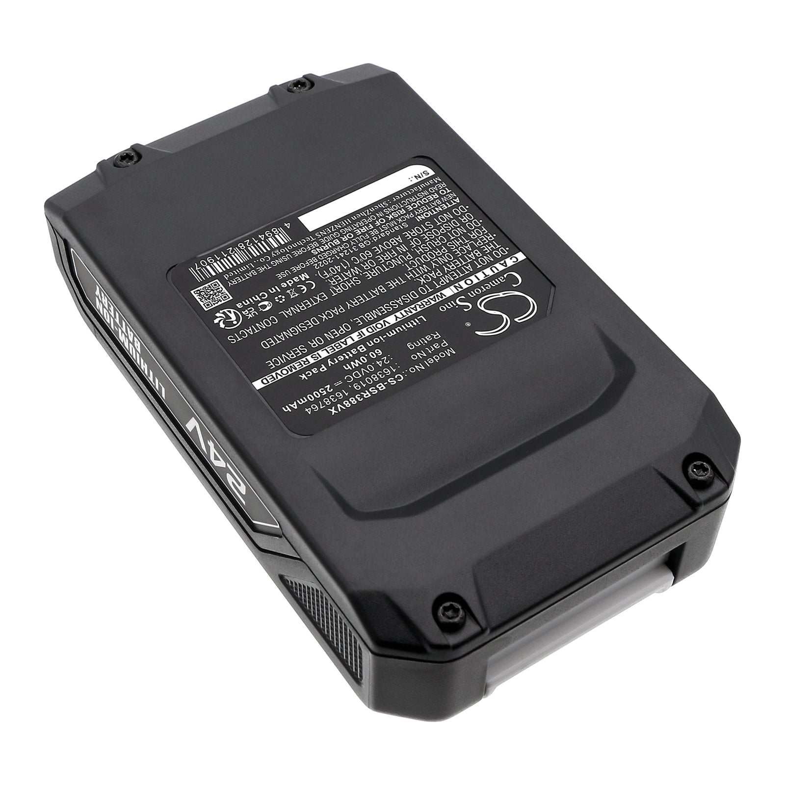 24V, Li-ion, 2500mAh, Battery fits Bissell 3789, 3797W, 60Wh Vacuum Cameron Sino Technology Limited