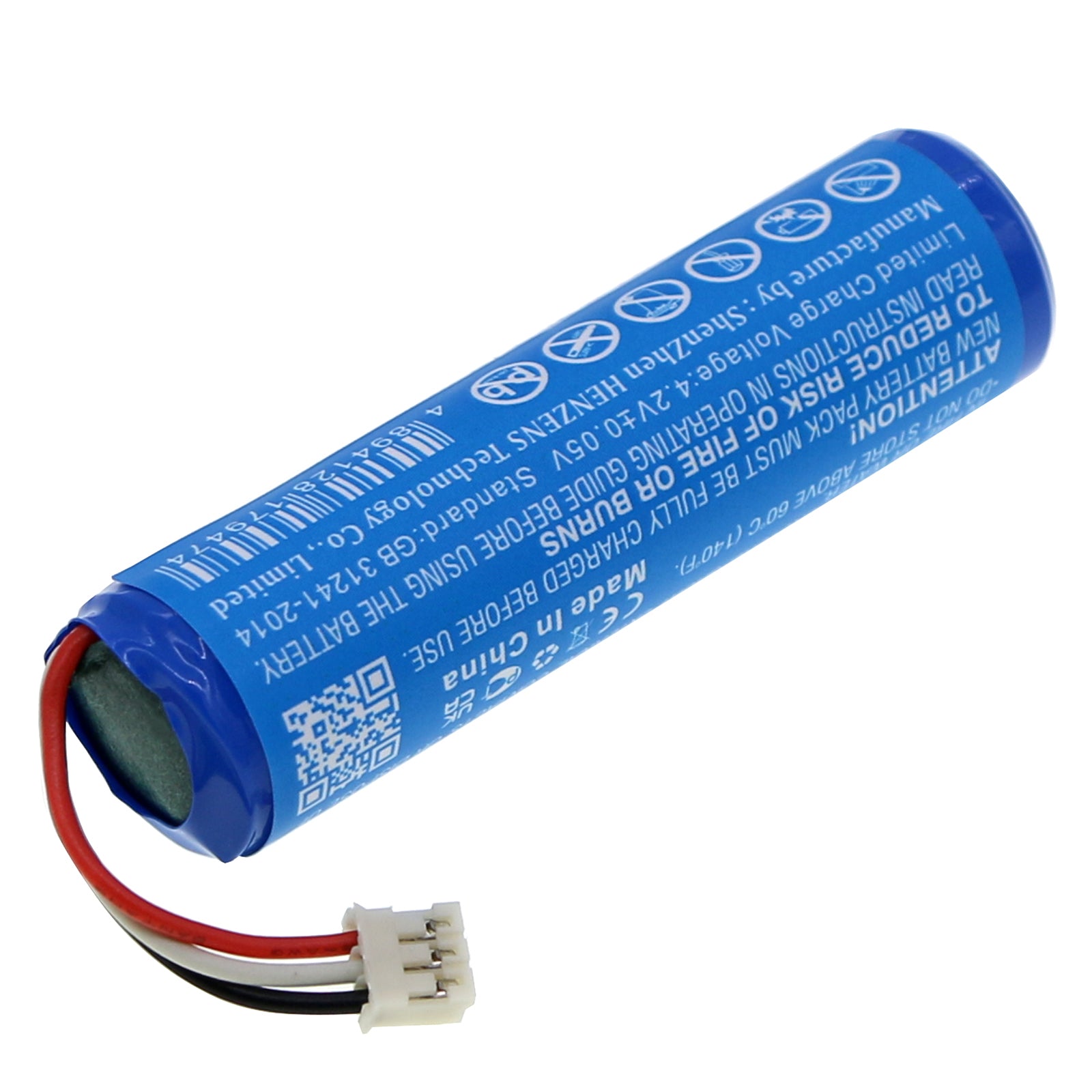 Li-ion, Electronic Magnifier Battery fits Burton Uv604 Led, 3.7V, 2600mAh Electronic Magnifier Cameron Sino Technology Limited
