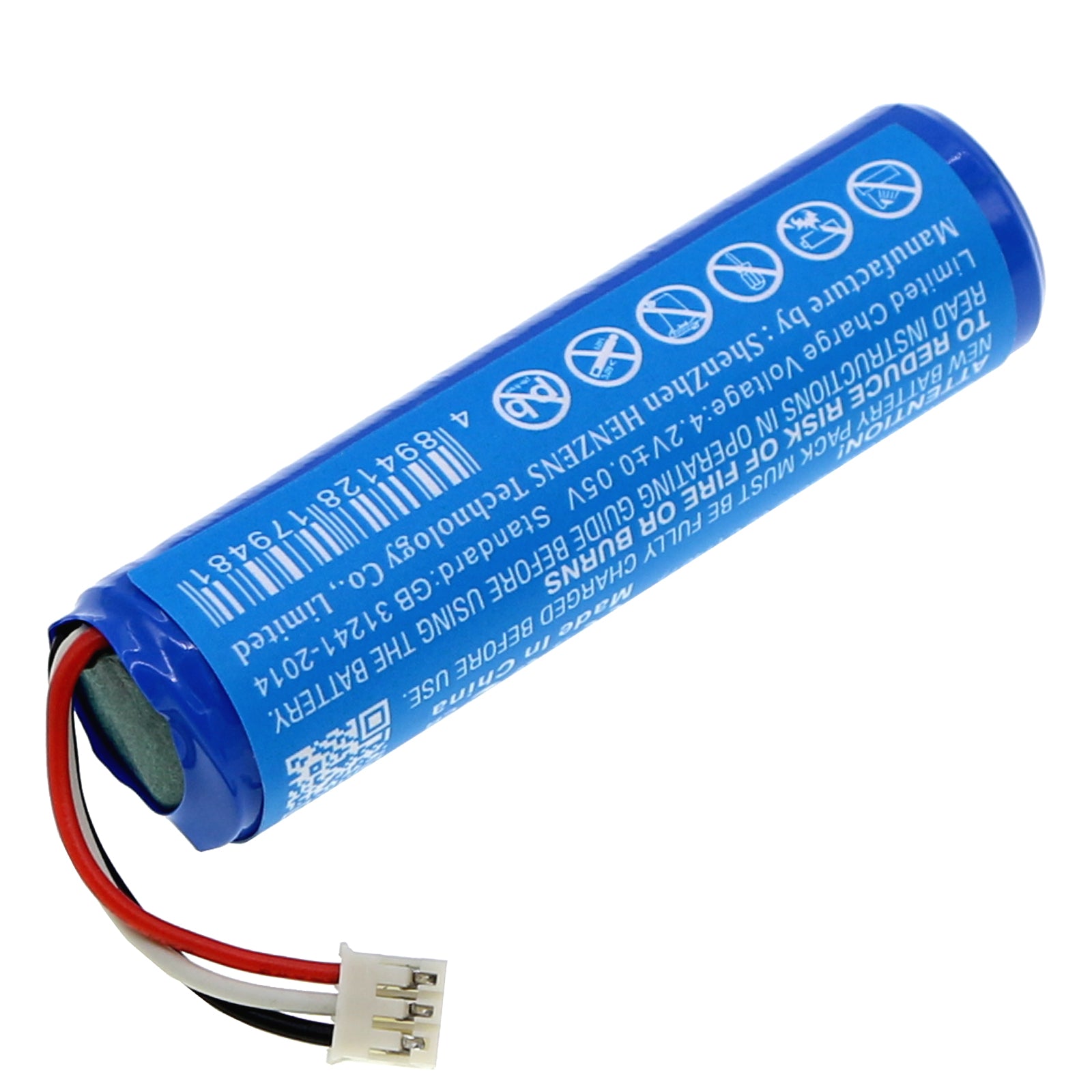 Li-ion, Electronic Magnifier Battery fits Burton Uv604 Led, 3.7V, 3400mAh Electronic Magnifier Cameron Sino Technology Limited