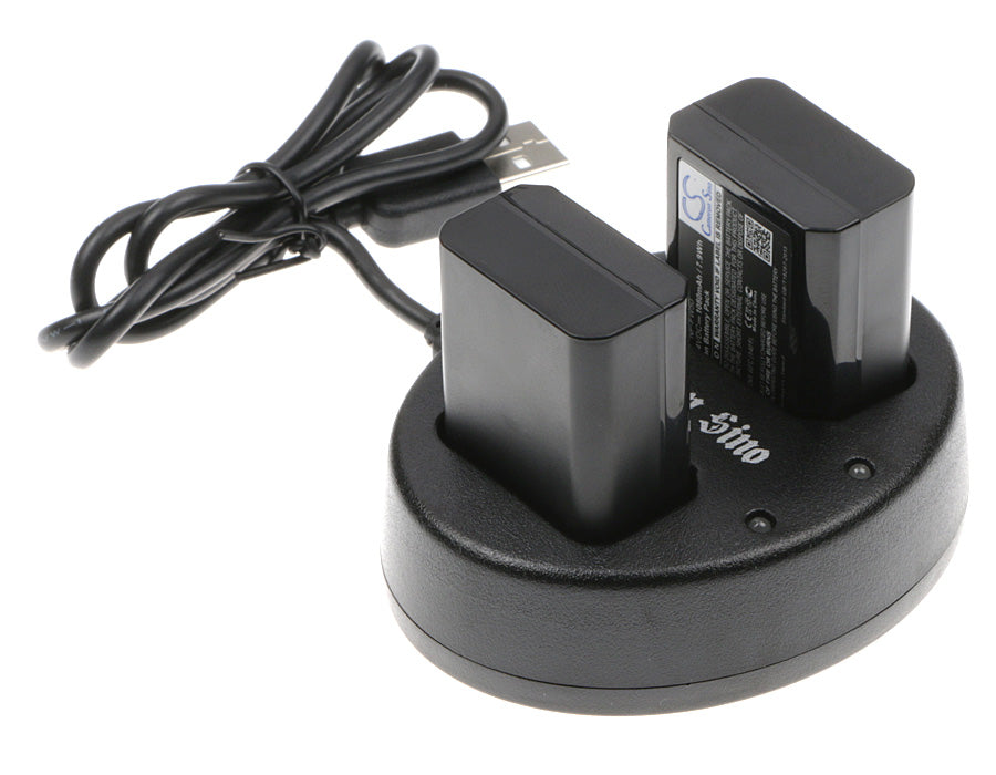 Sony Alpha Camera Battery Kit - 2 CS-FW50 Batteries, 1 DF-FW50UH Battery & USB Cable Cosmetic Mirror Cameron Sino Technology Limited