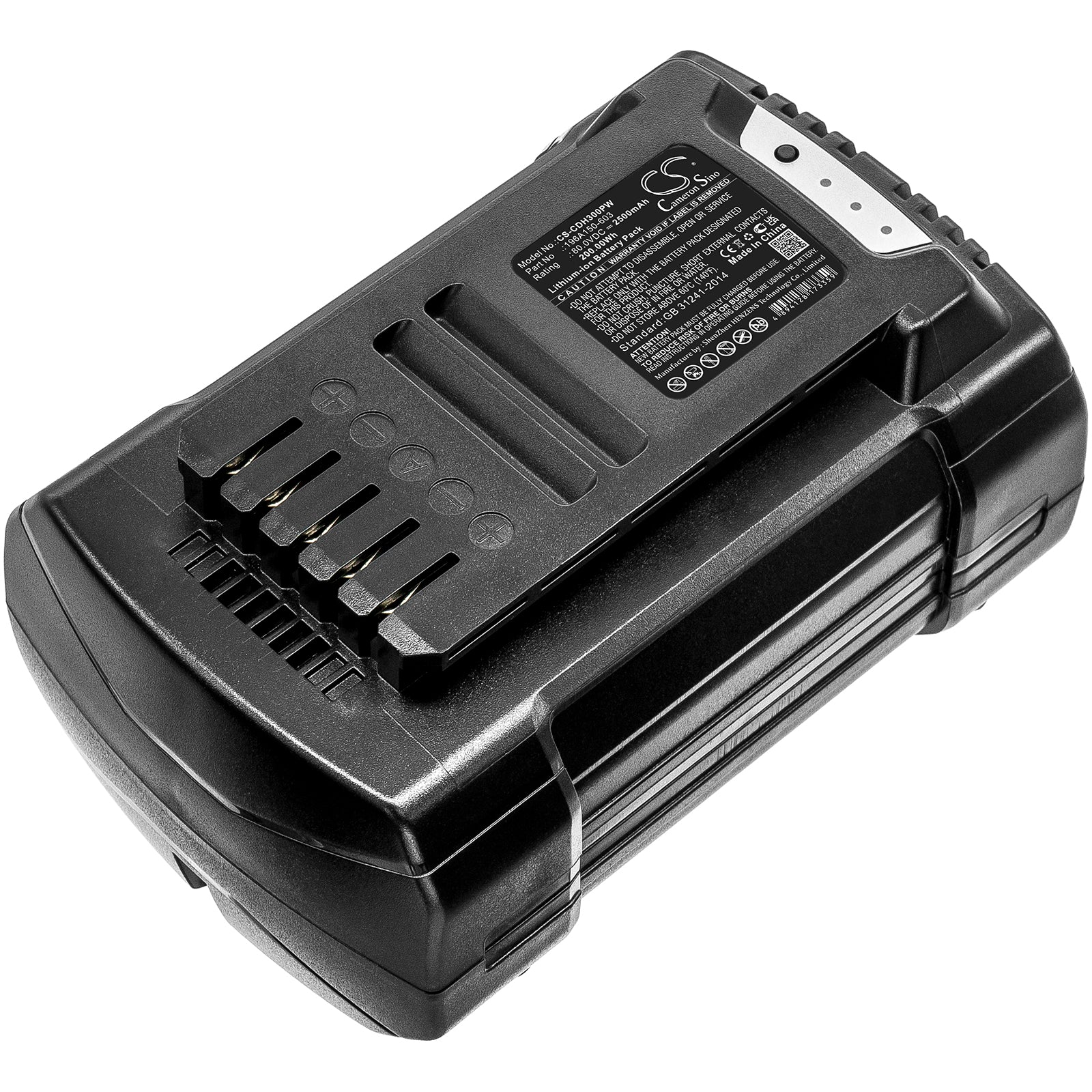 Li-ion, Gardening Tools Battery fits Cub Cadet Lh3 Eb, Lh3 Et, 80.0V, 2500mAh Gardening Tools Cameron Sino Technology Limited