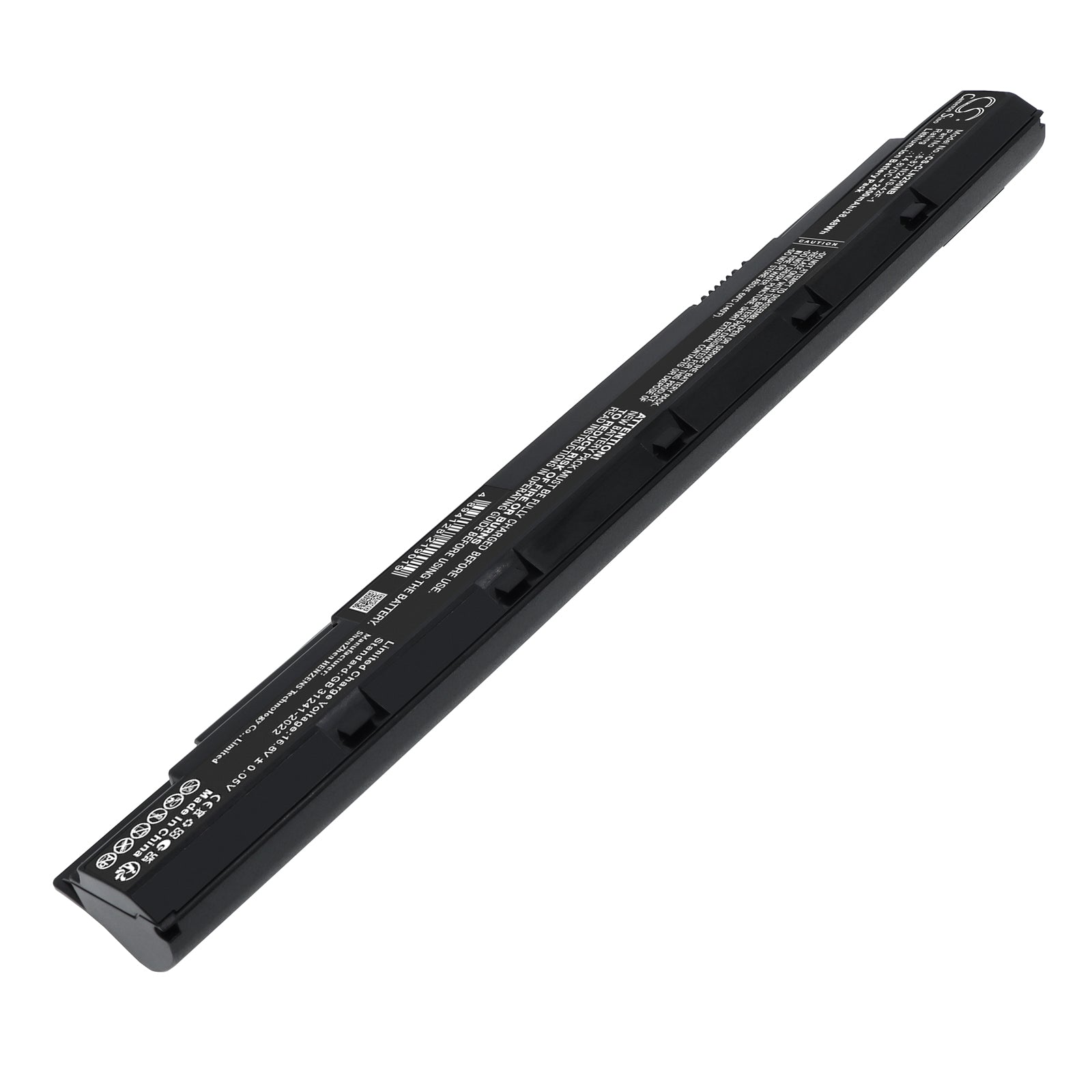 14.8V, Li-ion, 2600mAh, Battery fits Schenker S406, S406-HWD, 38.48Wh Notebook, Laptop Cameron Sino Technology Limited