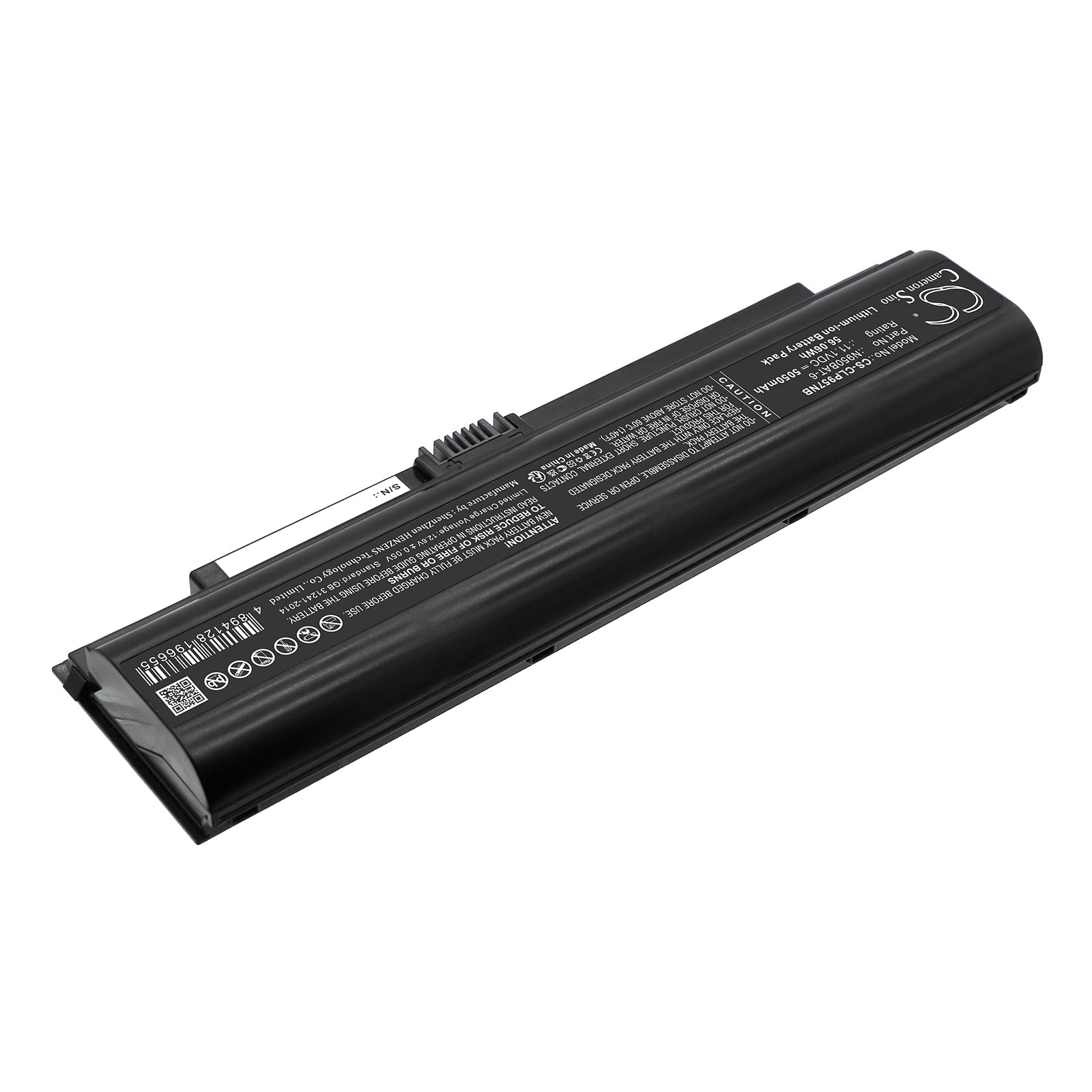 Li-ion, Notebook, Laptop Battery fits Hasee Cn95s04, Tx7, 11.1V, 5050mAh Notebook, Laptop Cameron Sino Technology Limited