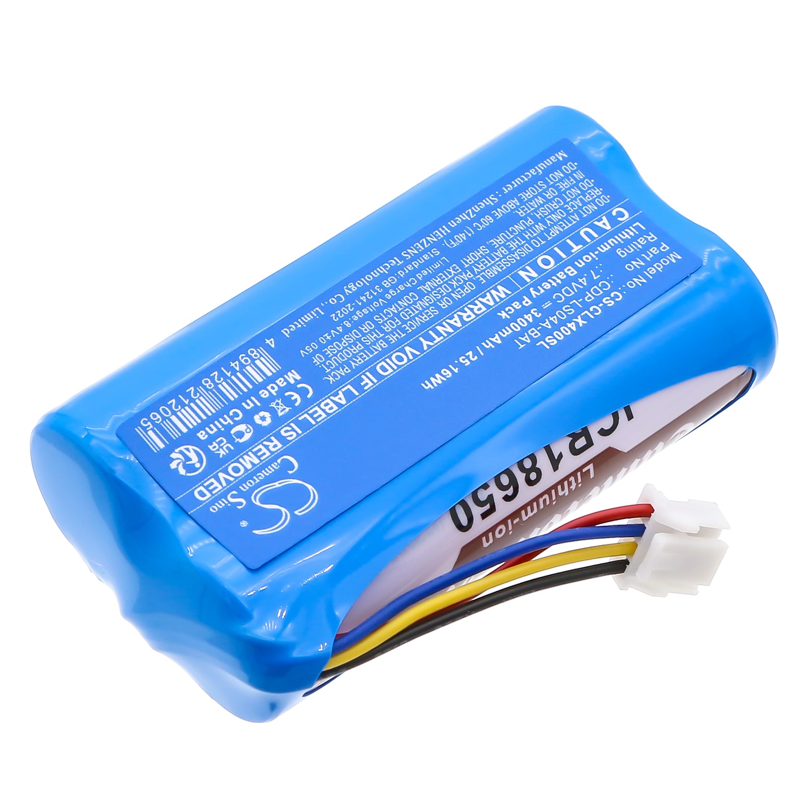 7.4V, Li-ion, 3400mAh, Battery fits Cerevo LiveShell X Encoder, 25.16Wh Transmitters & Receiver Cameron Sino Technology Limited