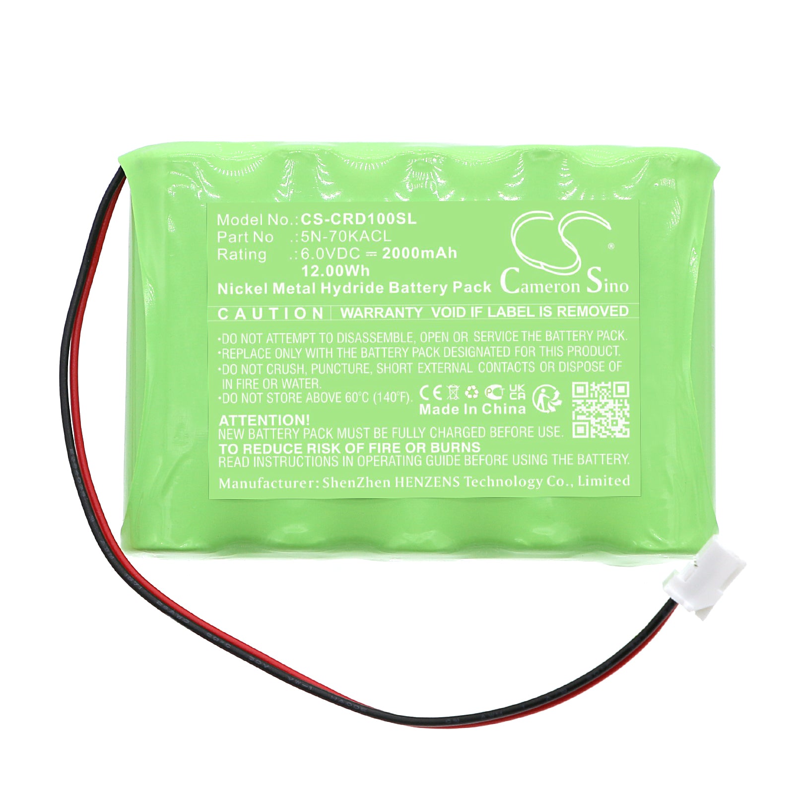 Ni-MH, Equipment, Survey, Test Battery fits Cedar Cd-100m, 6.0V, 2000mAh Equipment, Survey, Test Cameron Sino Technology Limited