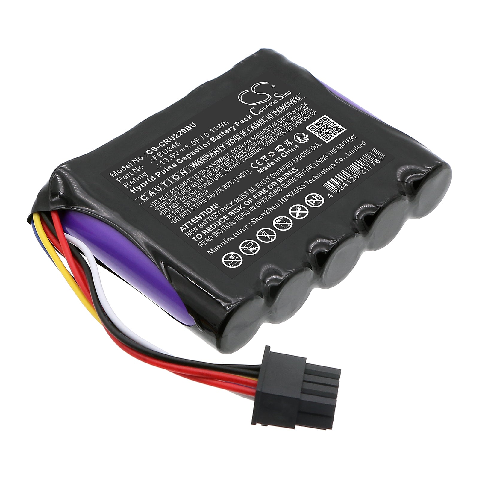 13.5V, HPC, 8F, Battery fits Cisco 9265CV, 9266CV, 0.11Wh PLC Cameron Sino Technology Limited