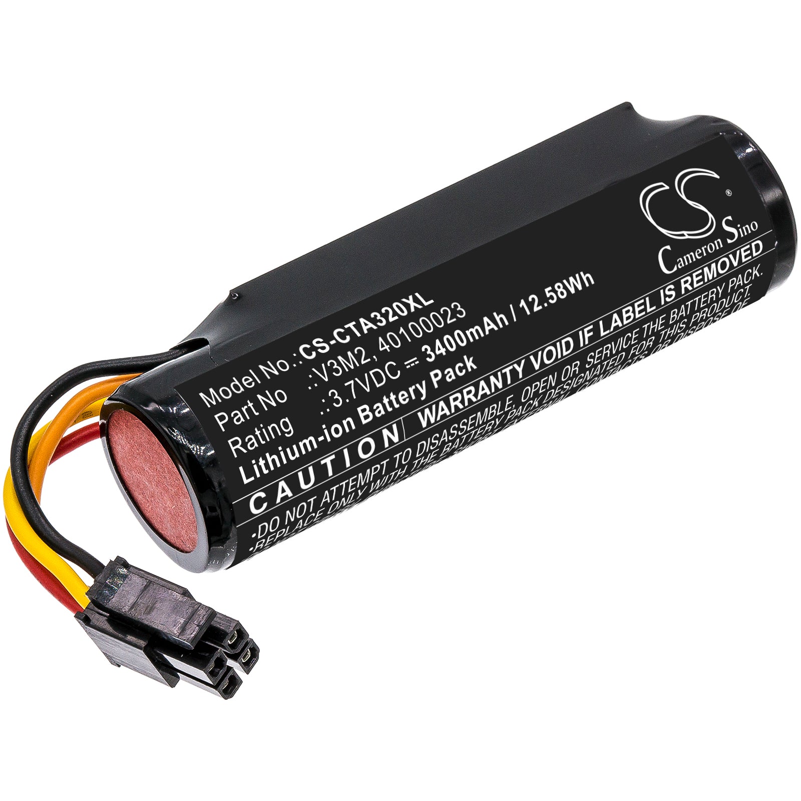 Li-ion, Payment Terminal Battery fits Dejavoo Z8, Z9 Black, 3.7V, 3400mAh Payment Terminal Cameron Sino Technology Limited