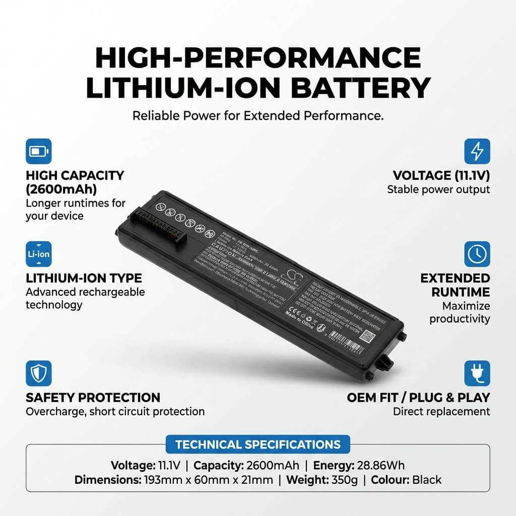 Canon Pixma TR150 Portable Printer Battery 11.1V 3500mAh Li Ion Replacement 38.85Wh Printer Cameron Sino Technology Limited