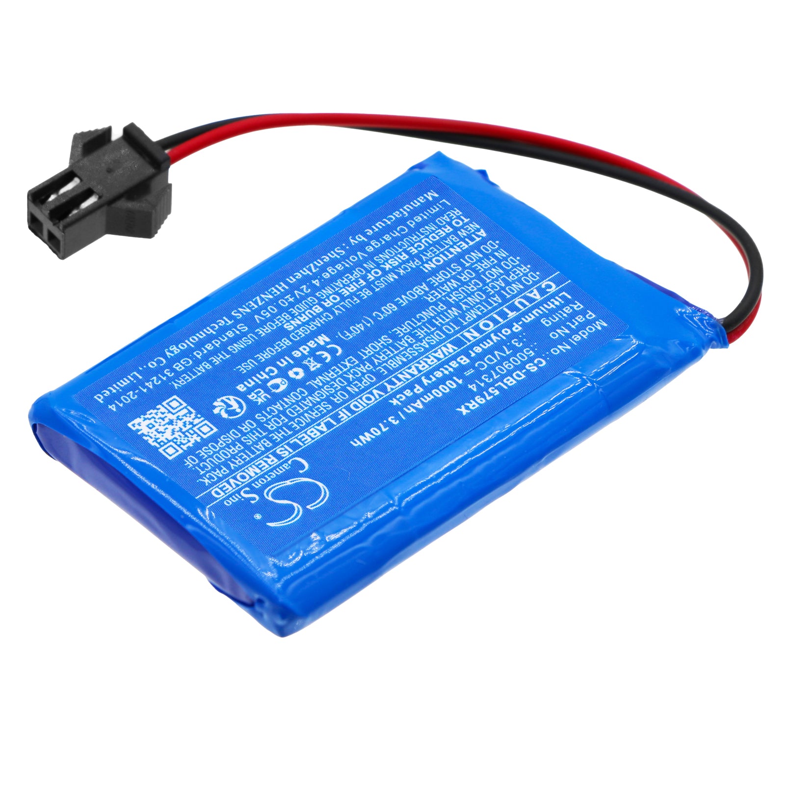Li-Polymer, Cars Battery fits Jamara 405035 1050 Vario, Double Eagle E351, 3.7V, 1000mAh Cars Cameron Sino Technology Limited