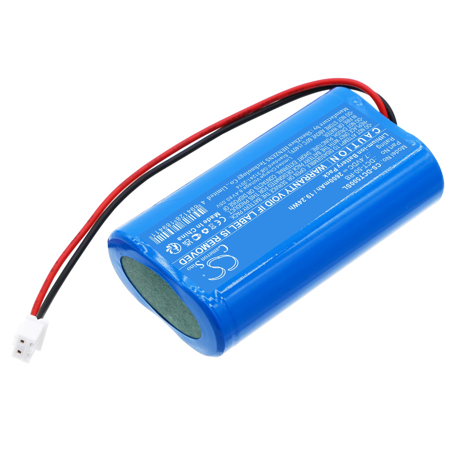 Li-ion, Electronic Scales Battery fits Tree Dct-50, 7.4V, 2600mAh Electronic Scales Cameron Sino Technology Limited
