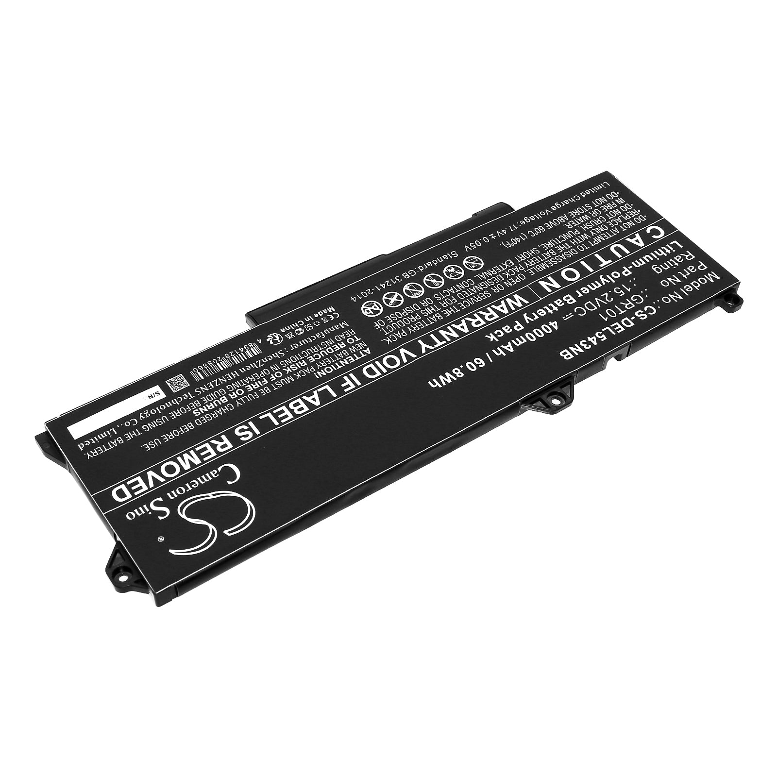 Li-Polymer, Notebook, Laptop Battery fits Dell Alienware M17 R5 Amd, Latitude 14 5431, 15.2V, 4000mAh Notebook, Laptop Cameron Sino Technology Limited