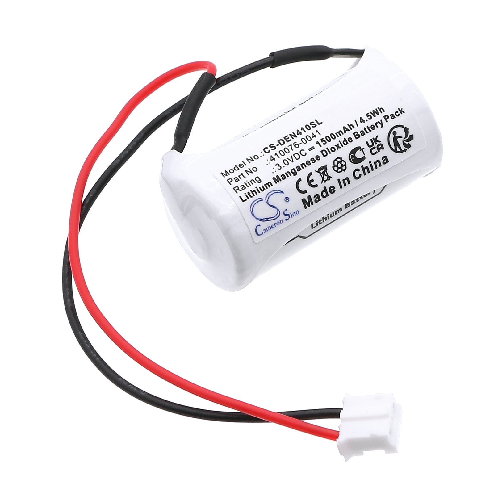 3V, Li-MnO2, 1500mAh, Battery fits Denso 410076-0041, 4.5Wh PLC Cameron Sino Technology Limited